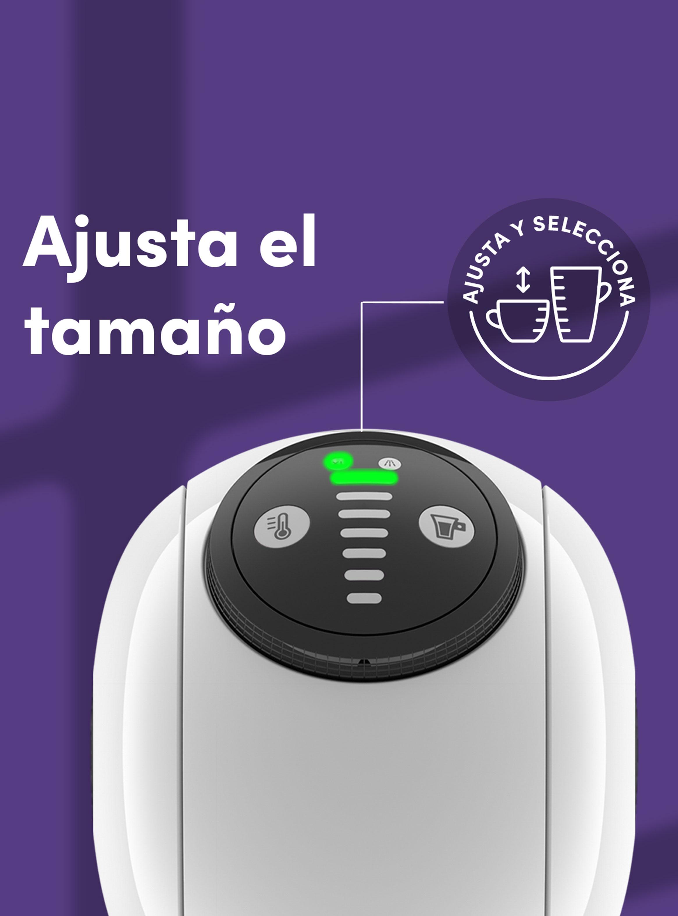 Cafetera de Cápsulas Genio S Blanca-4