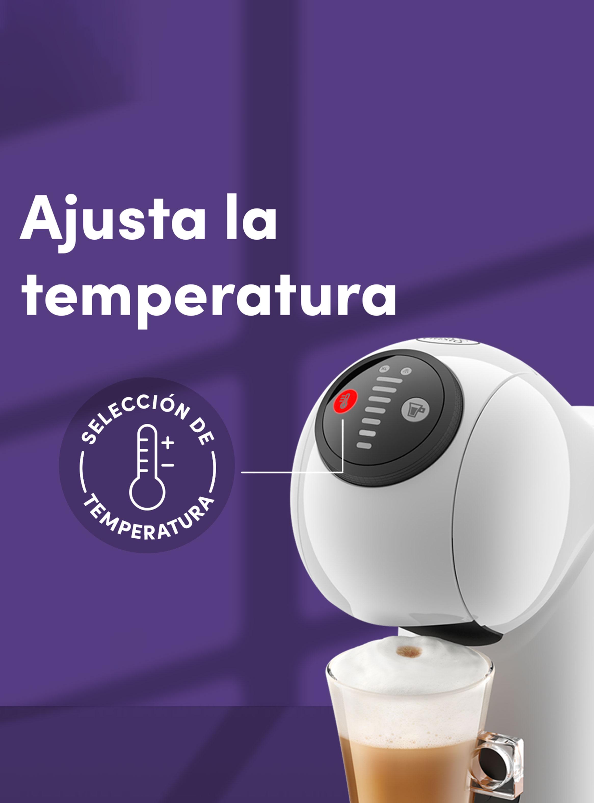 Cafetera de Cápsulas Genio S Blanca-5