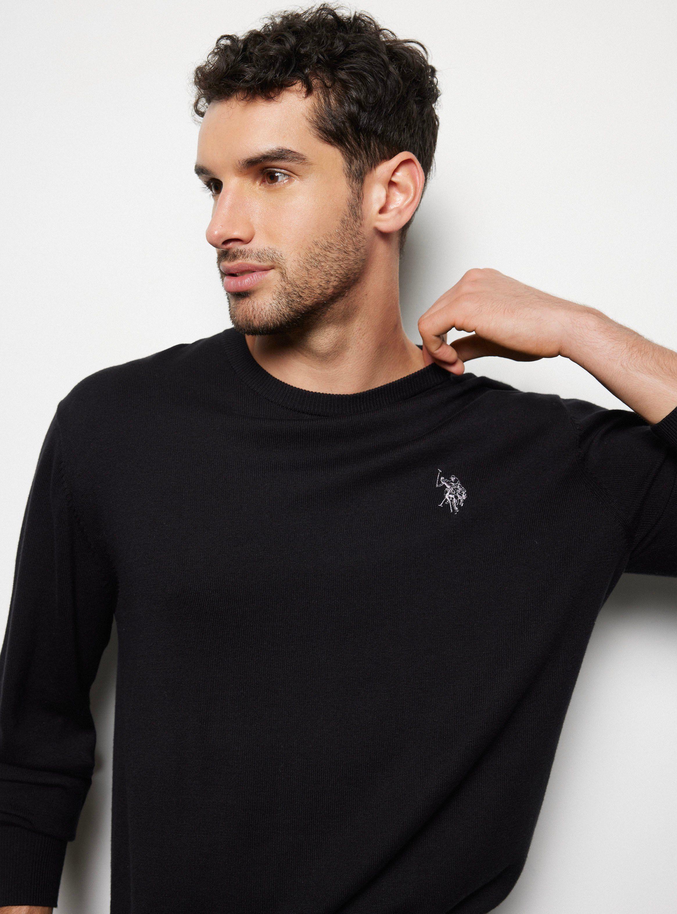 Sweater Diseño Básico Cuello Redondo-2