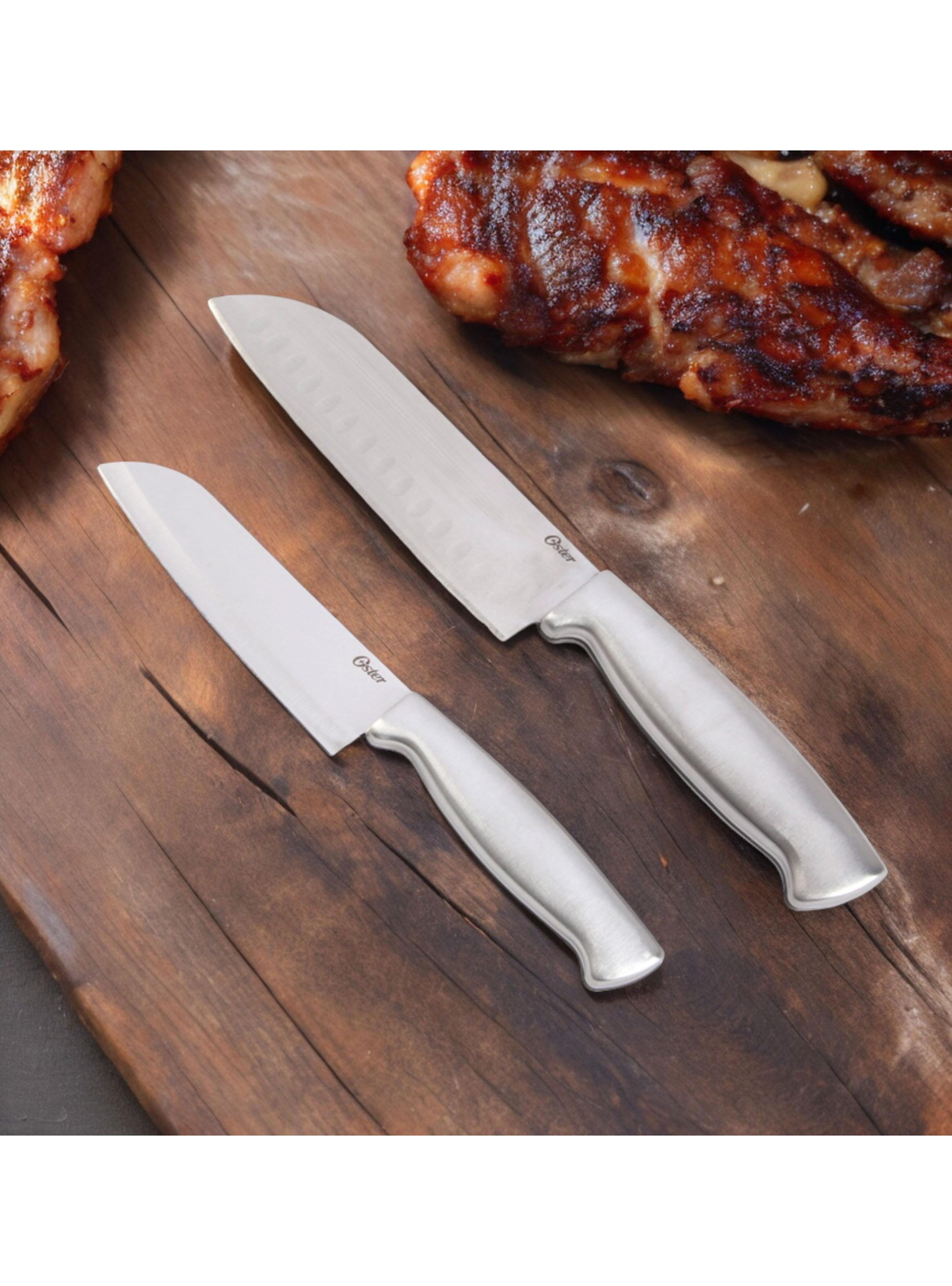 Set de Cuchillos Santoku Acero Inox Baldwyn 2 Piezas-3