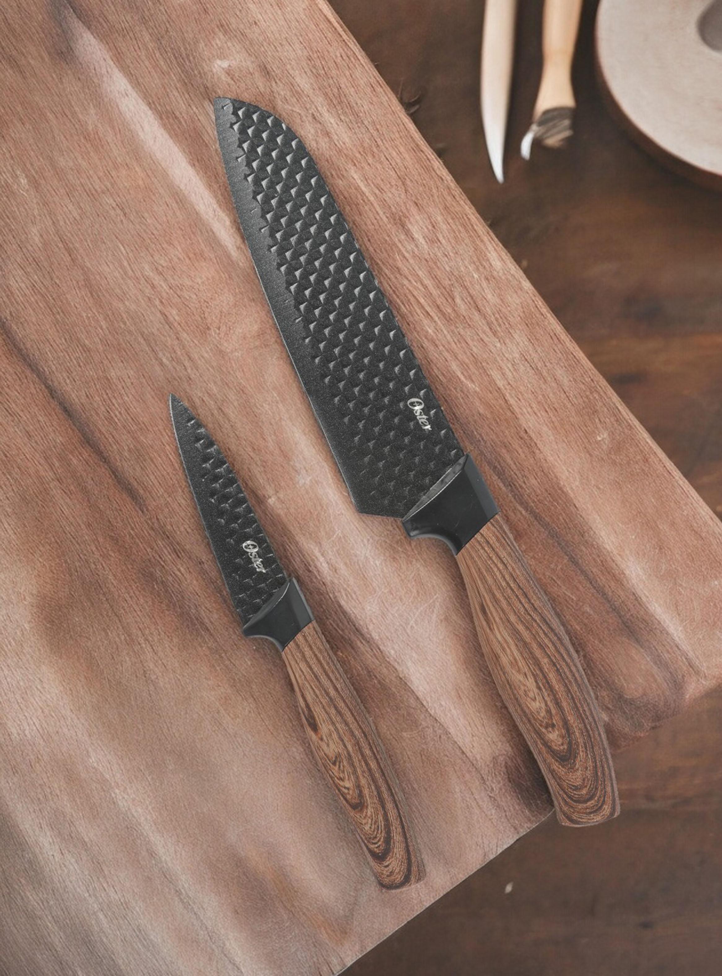 Set de Cuhillos Santoku Negros Gunderson 2 Piezas-4