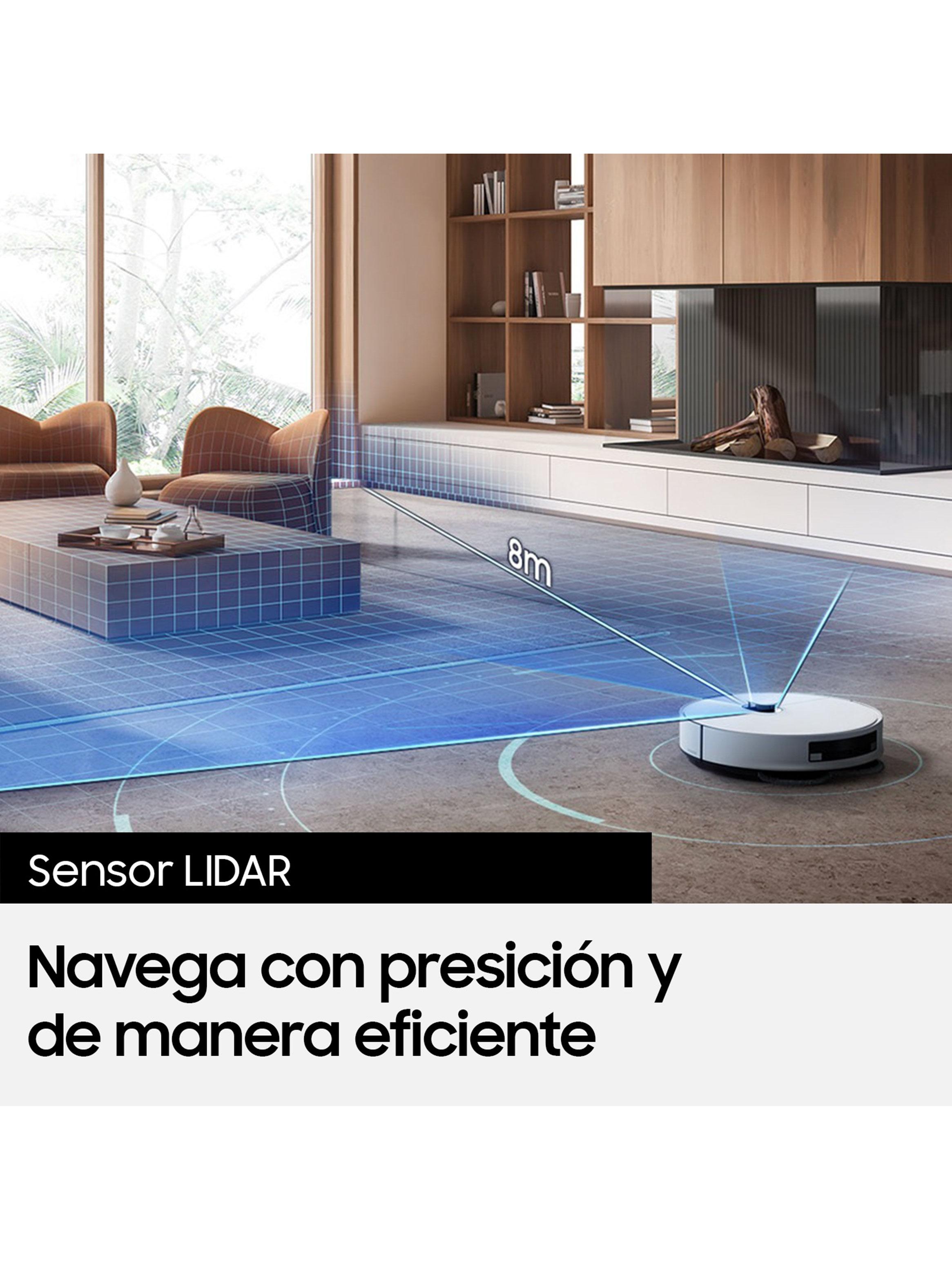 Aspiradora Robot Bespoke Jet Bot con Estación de Limpieza Steam +-7