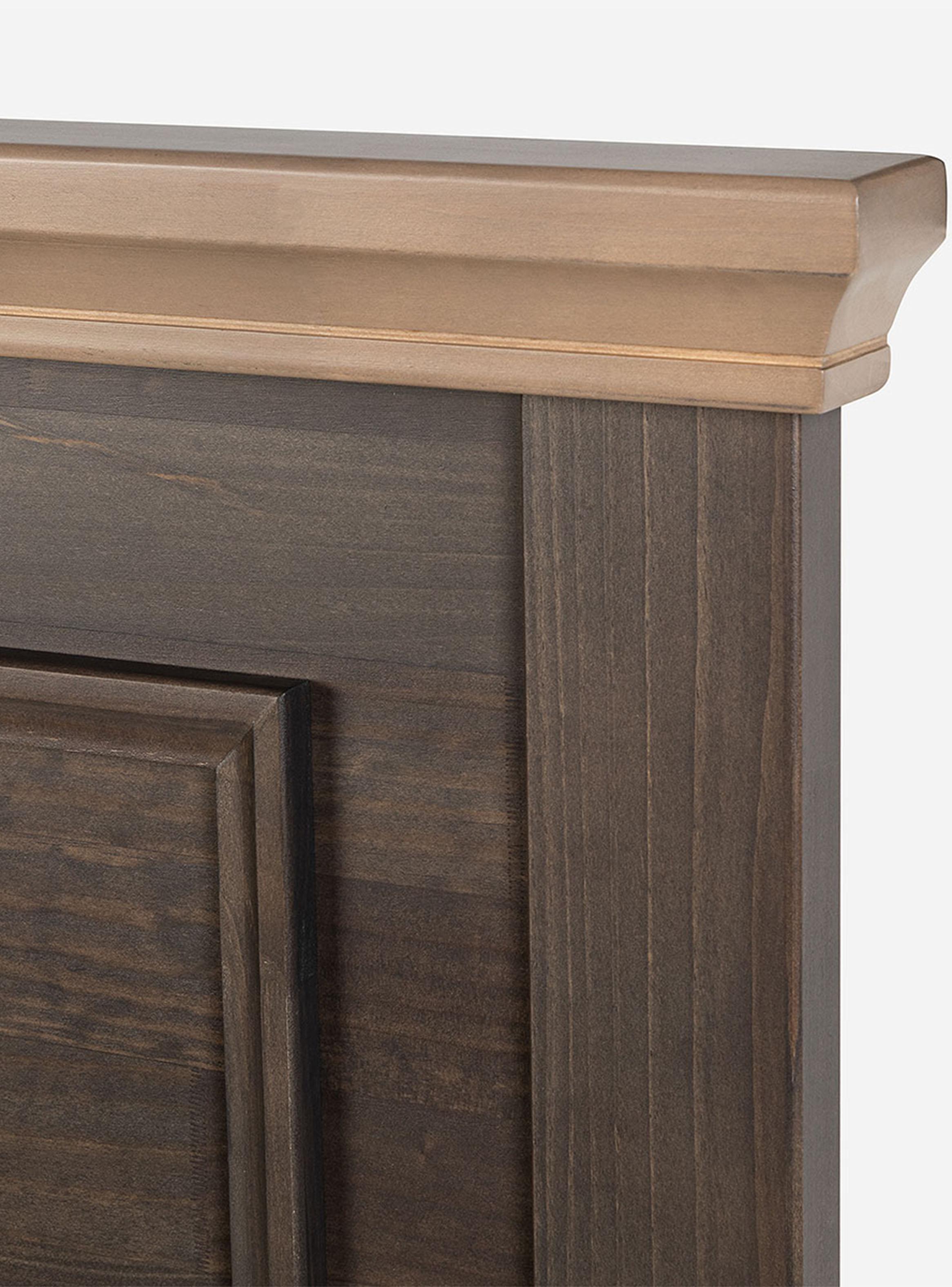 Cama Europea New Style 6 2 Plazas + Set de Muebles Anna-5