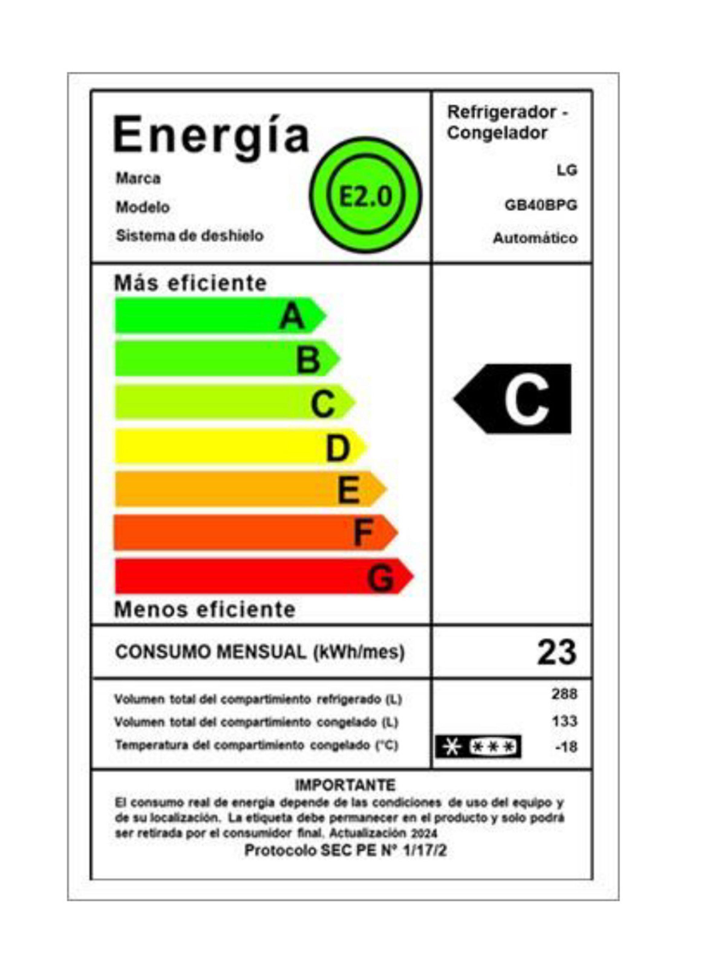 Refrigerador Bottom Freezer No Frost 421 Litros GB40BPG-7