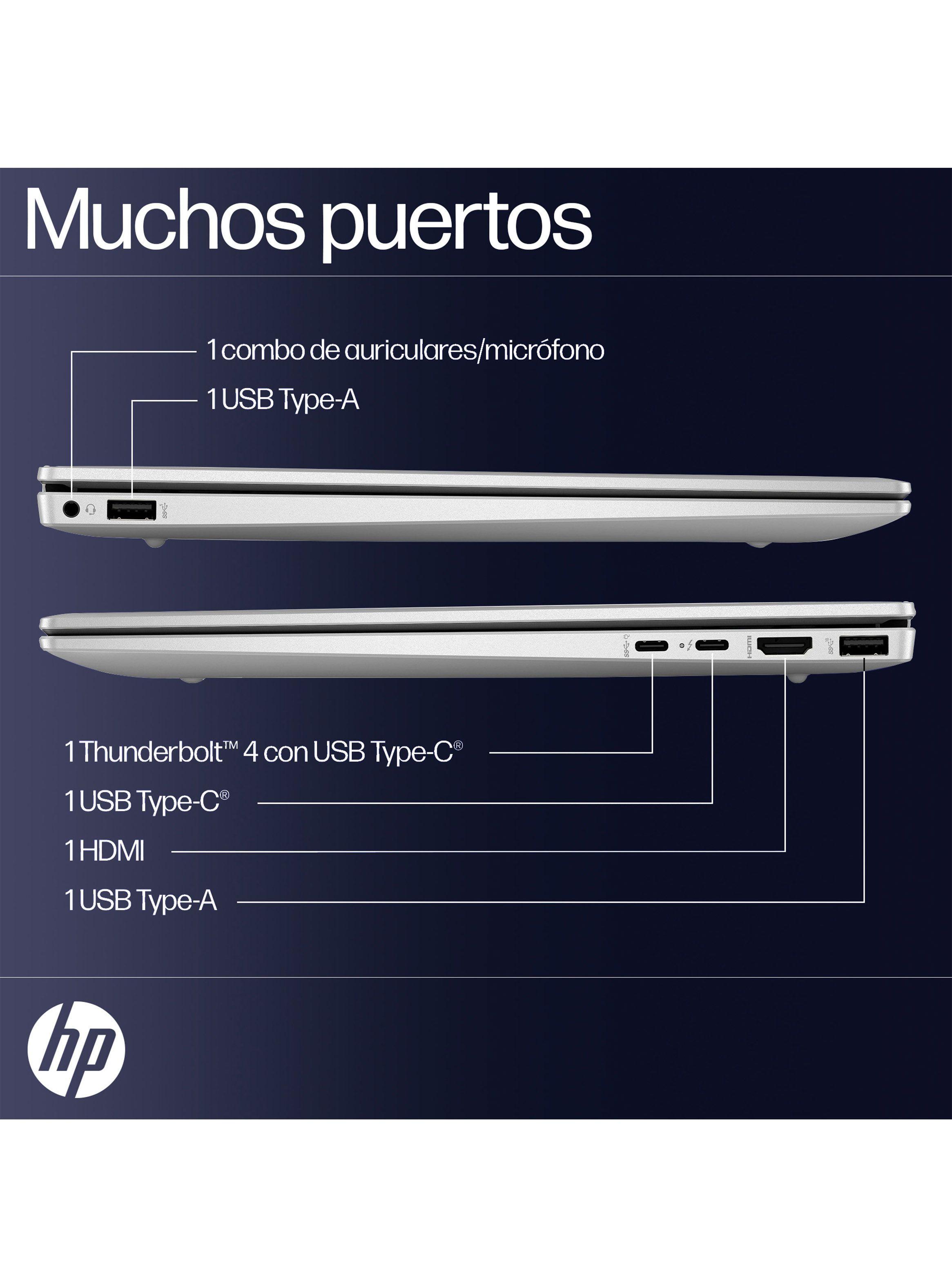 Notebook HP Pavilion Plus 14-ew1000la Intel Core Ultra 5 Iris Xe Graphics 16GB RAM 512GB SSD 14" 2.8K Windows 11 Home-8