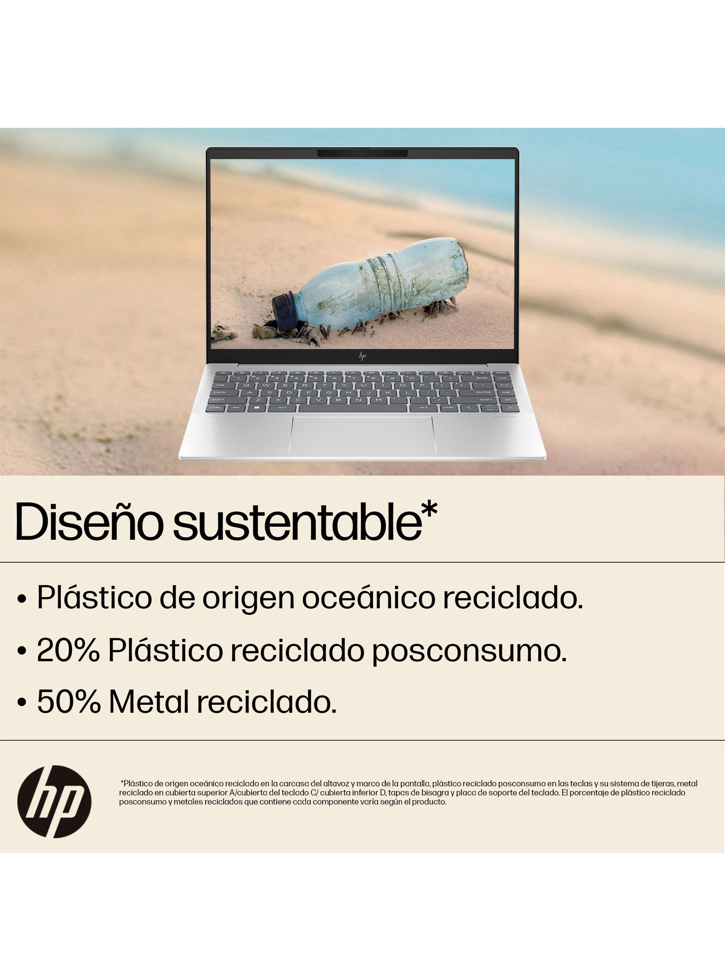 Notebook HP Pavilion Plus 14-ew1000la Intel Core Ultra 5 Iris Xe Graphics 16GB RAM 512GB SSD 14" 2.8K Windows 11 Home-6