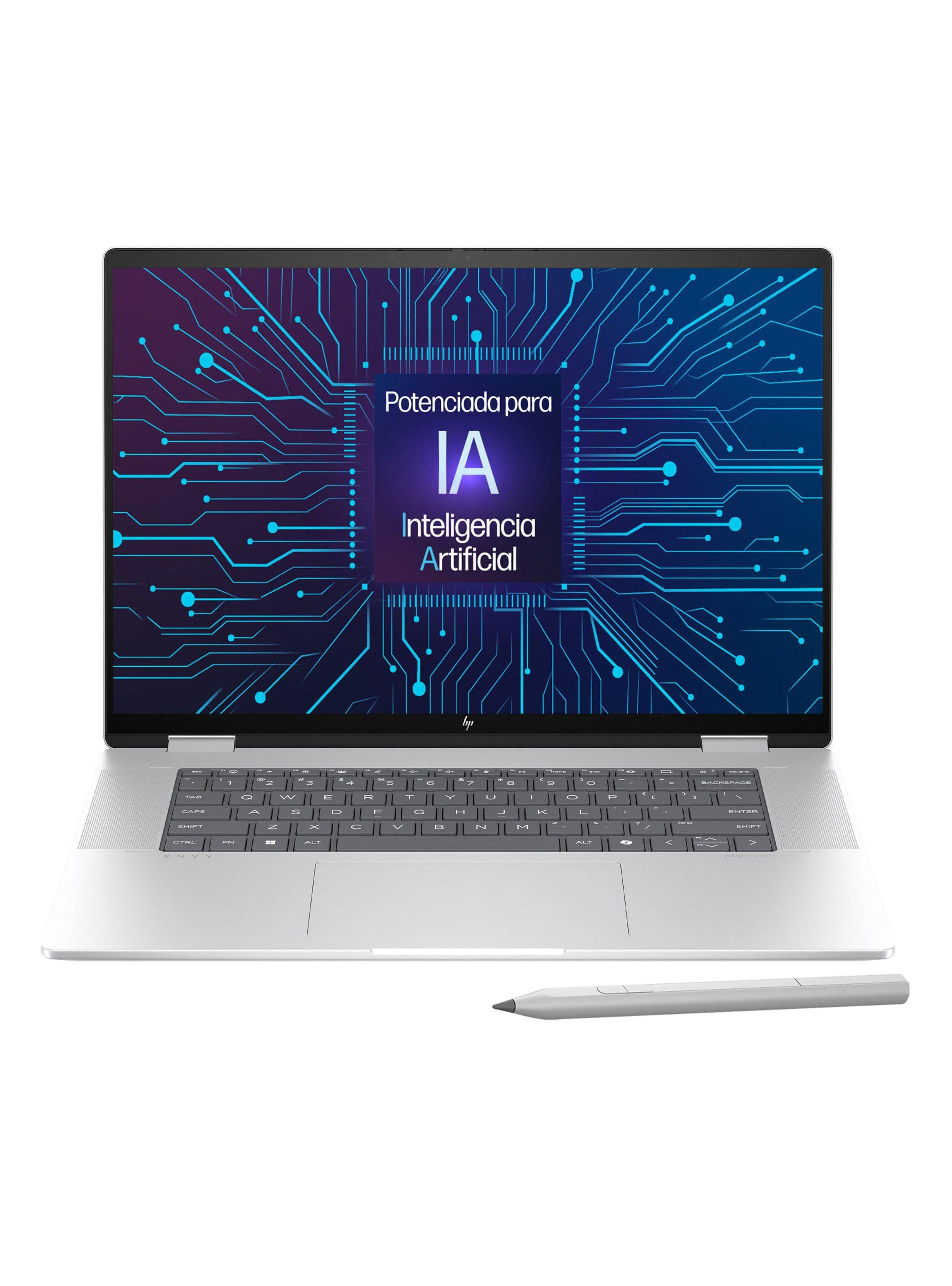 Notebook 2 en 1 HP Envy x360 16-ac0000la Intel Core Ultra 7 32GB RAM 1TB SSD 16" Táctil OLED 2.8K Windows 11 Home-0