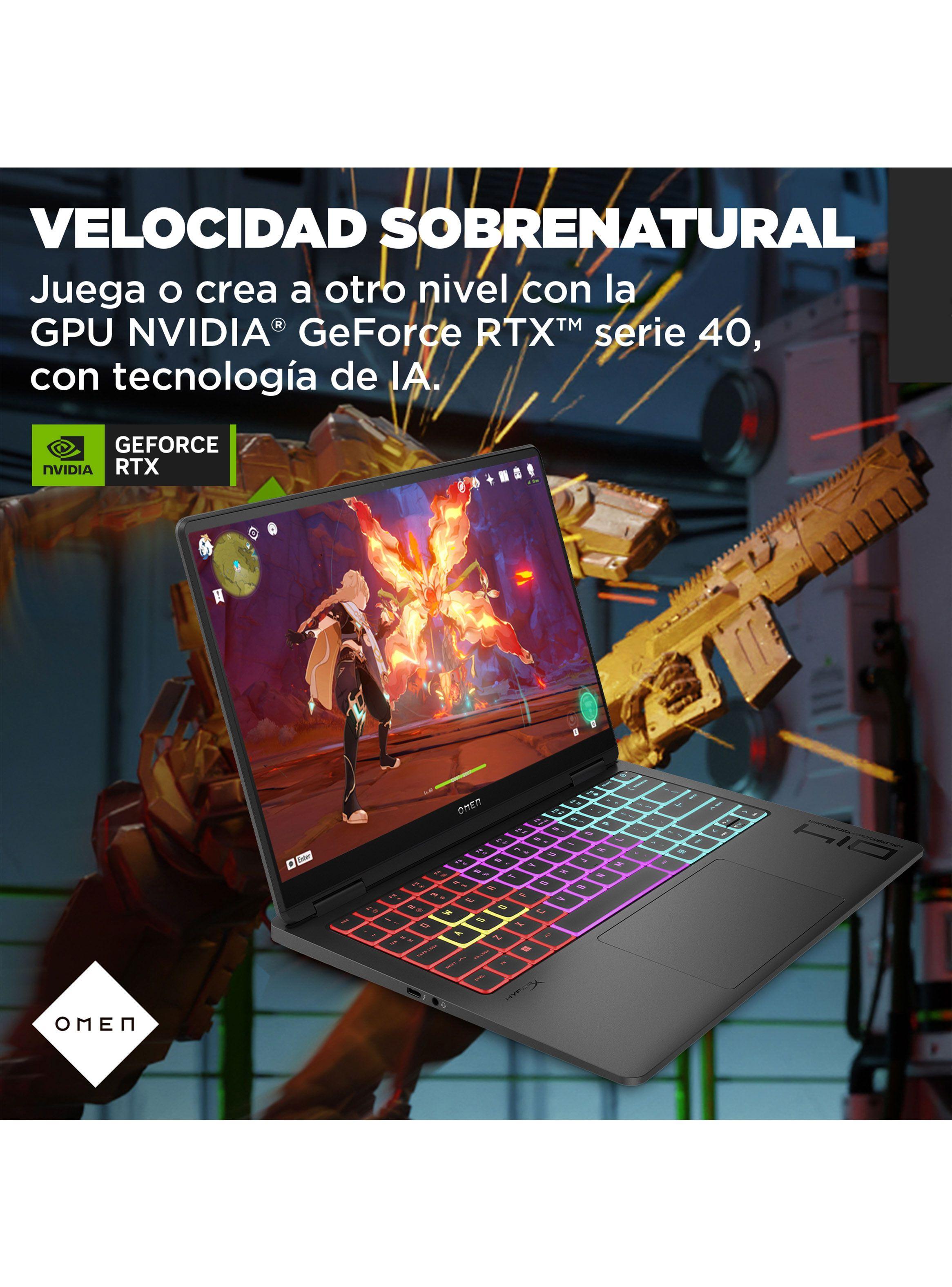 Notebook Gaming OMEN  14-fb0001la Intel Core Ultra 7 NVIDIA GeForce RTX 4060 8GB GDDR6 16GB RAM 1TB SSD 14" OLED 2.8K 120 Hz Windows 11 Home-6