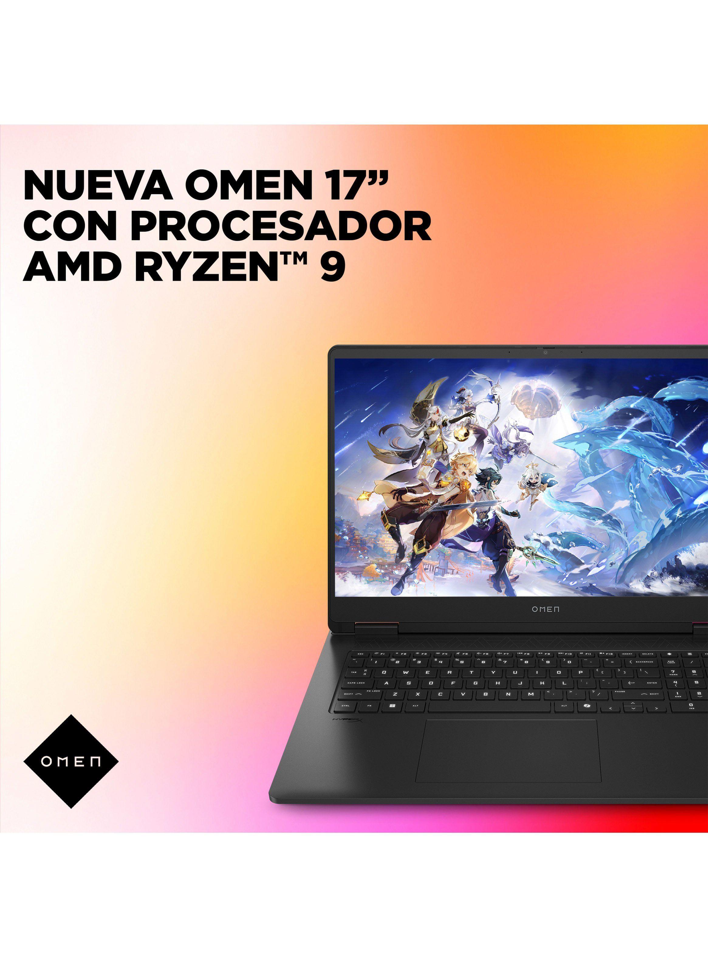 Notebook Gaming OMEN 17-db0009la AMD Ryzen 9 32GB RAM 1TB SSD NVIDIA GeForce RTX 4060 17.3" QHD 240 Hz Windows 11 Home-7