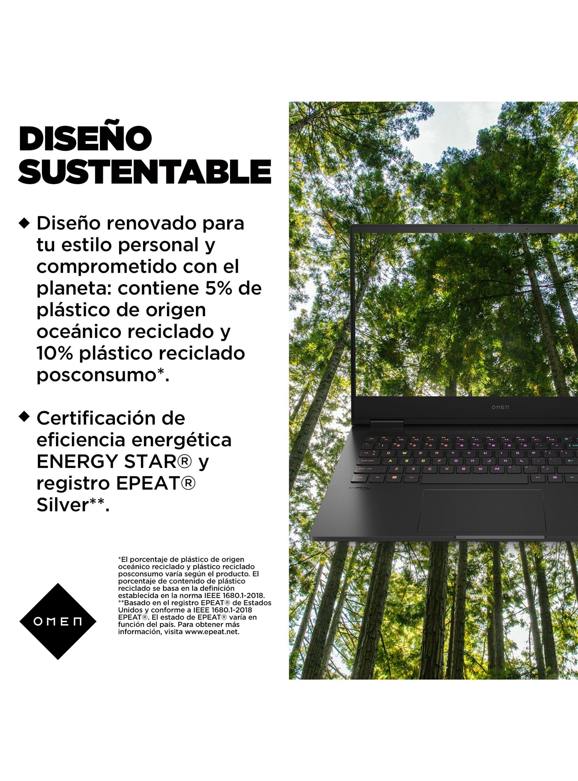 Notebook OMEN Gaming 16-wf1000la Intel Core i9 14va Gen NVIDIA GeForce RTX 4070 8GB GDDR6 32GB RAM 1TB SSD 16.1" FHD 144Hz Windows 11 Home-8