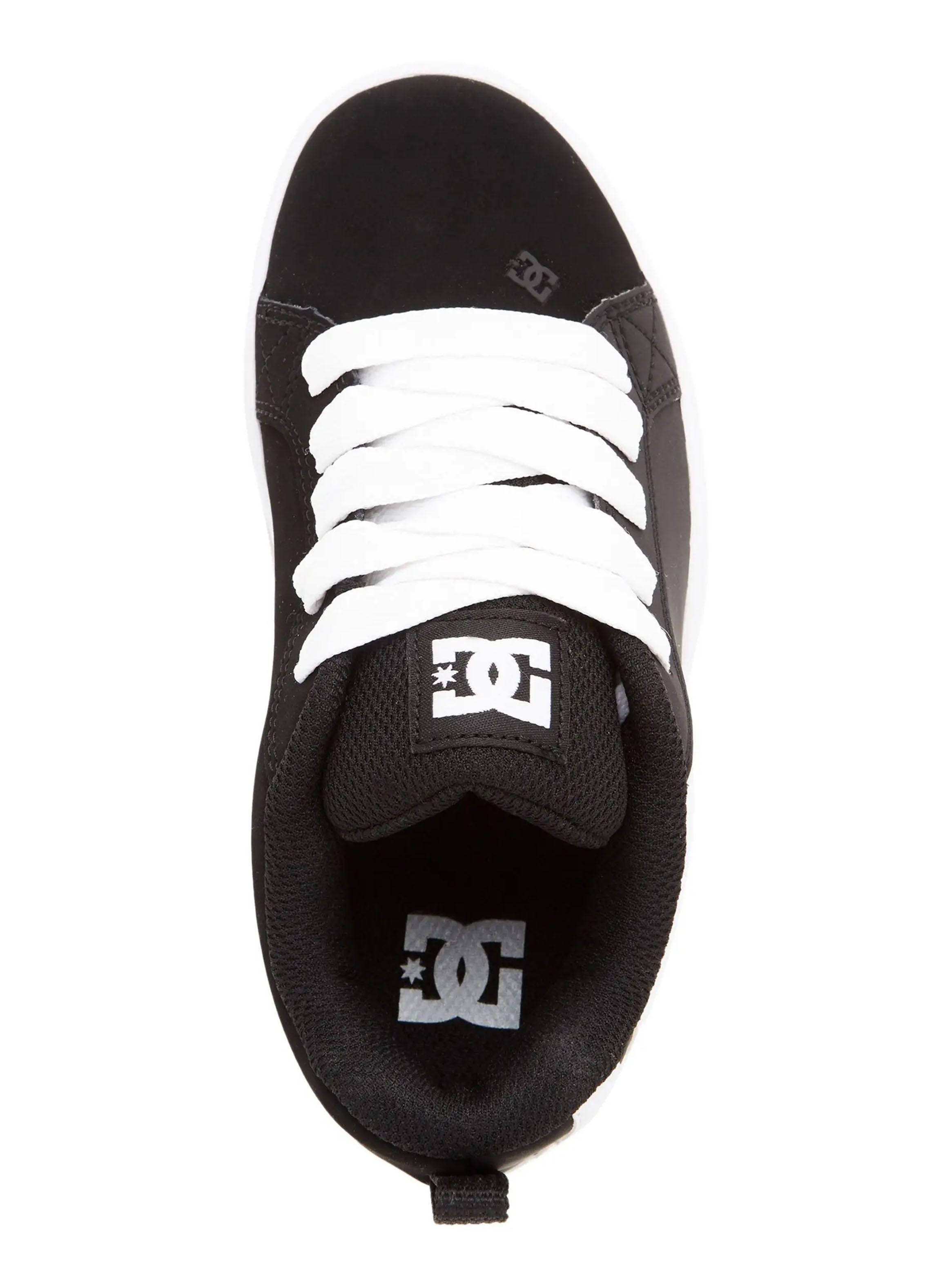 Zapatilla Urbana Jr. Cuero Court Graffik Bkw Unisex-3