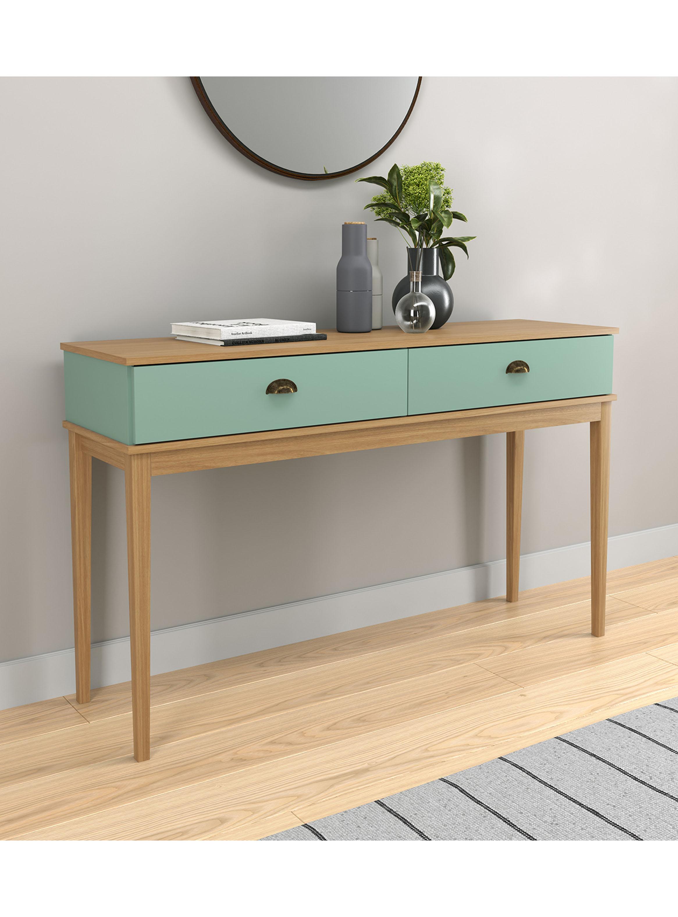 Aparador Arrimo 2 Cajones Colonial-2