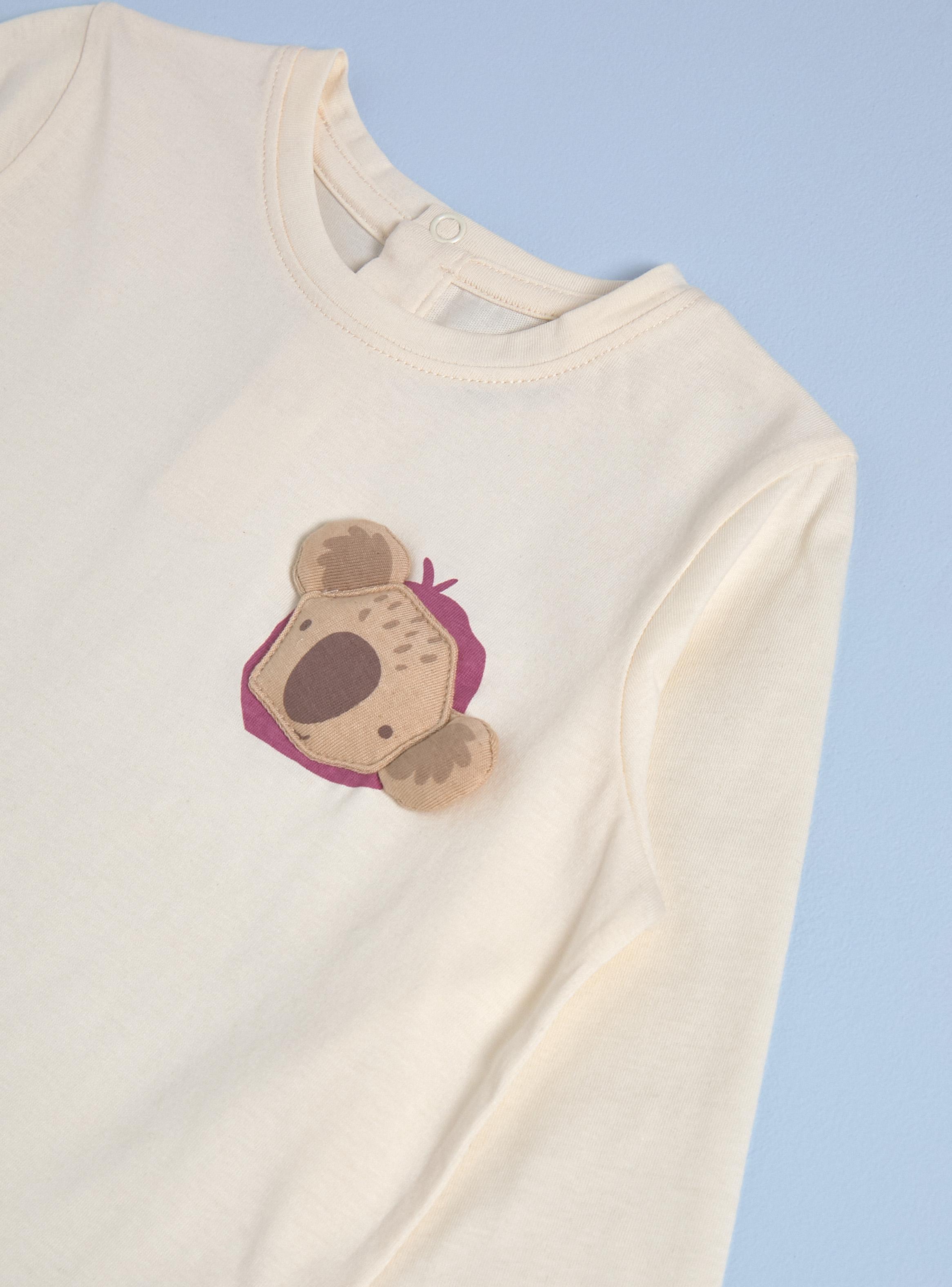 Polera con Bolsillo Estampado-2