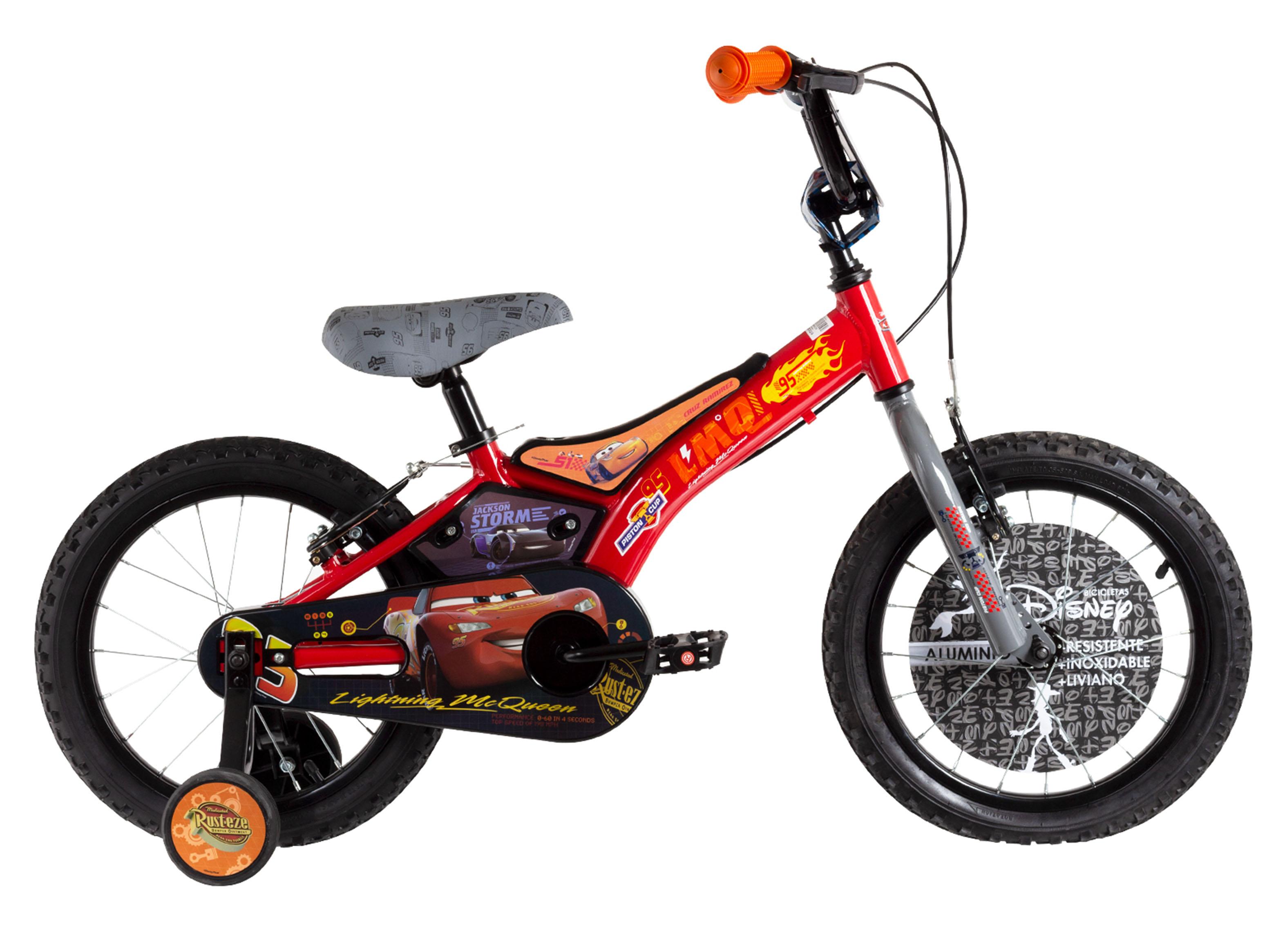 Bicicleta Niños Cars Aro 16" Disney-0