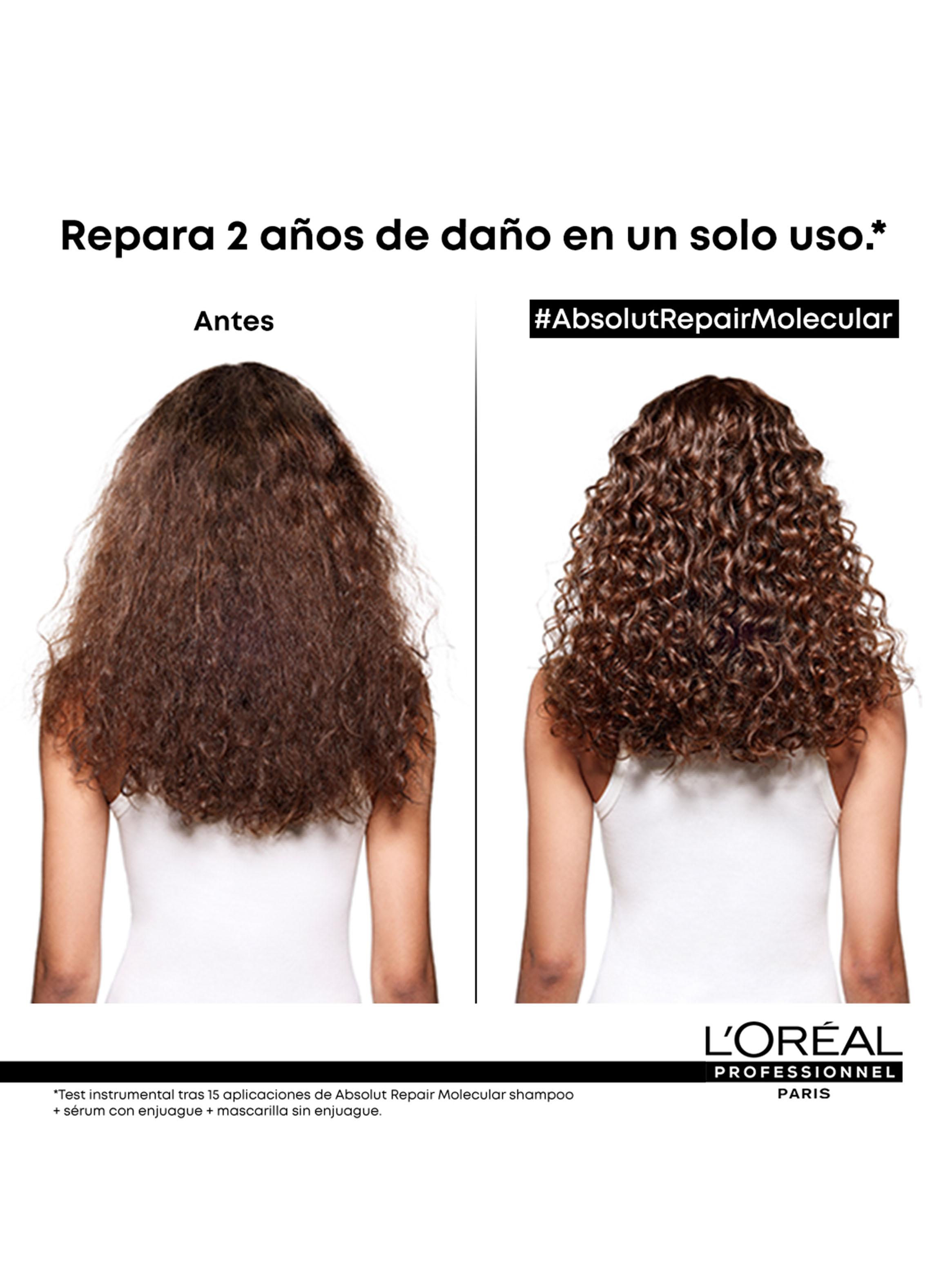 Máscara Absolut Repair Molecular de Reparación Molecular Profunda para Cabello Dañado 250ml-2