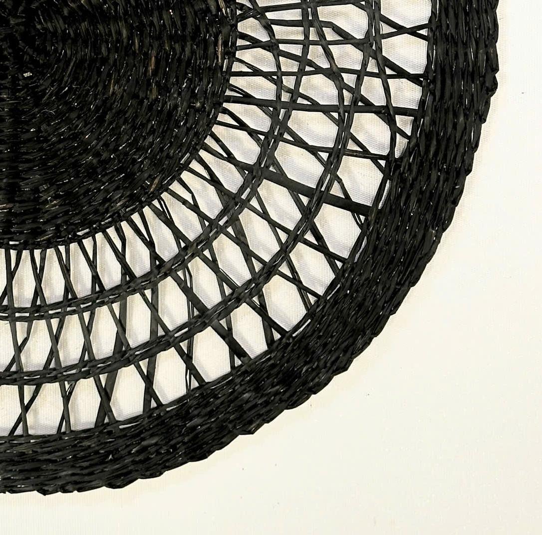 Individual María 36 cm Negro-2