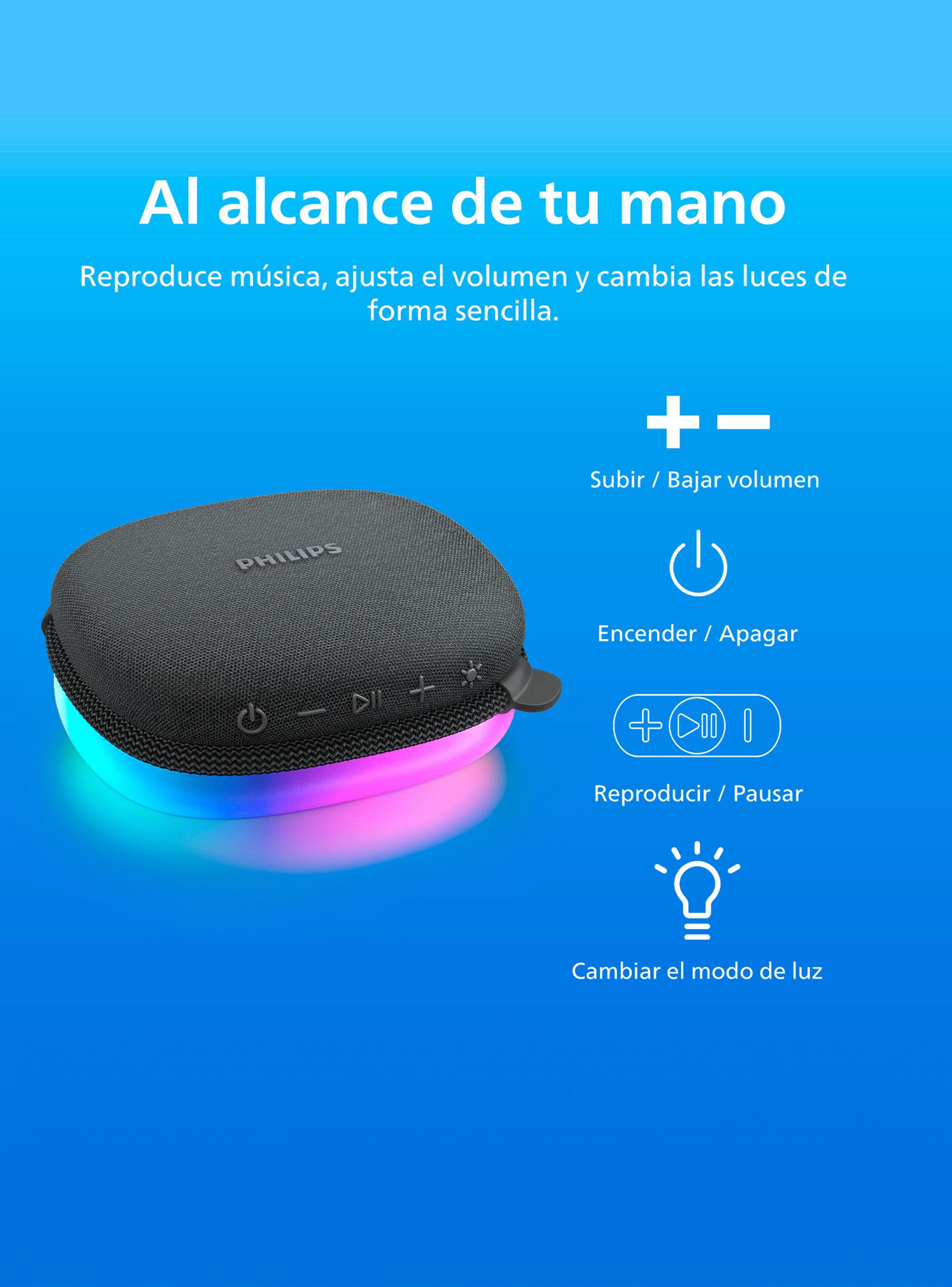 Parlante Bluetooth con Luces TAS2307-5