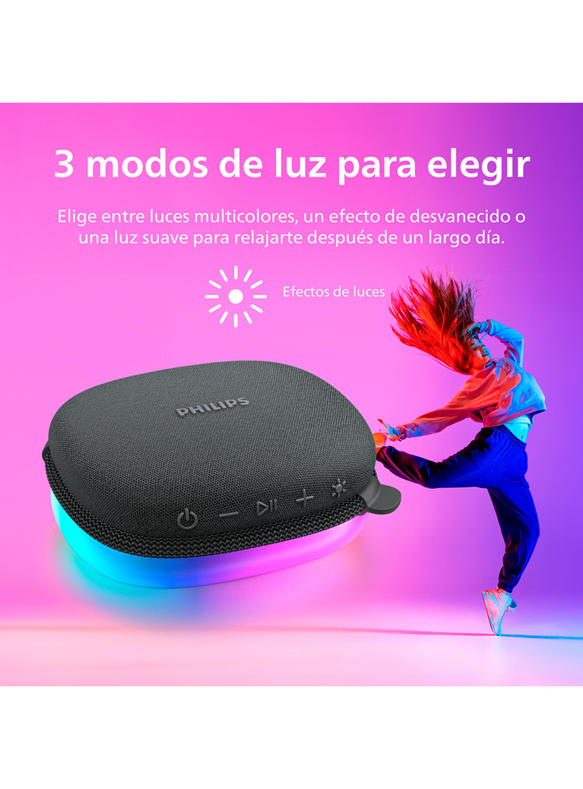 Parlante Bluetooth con Luces TAS2307 Negro-4