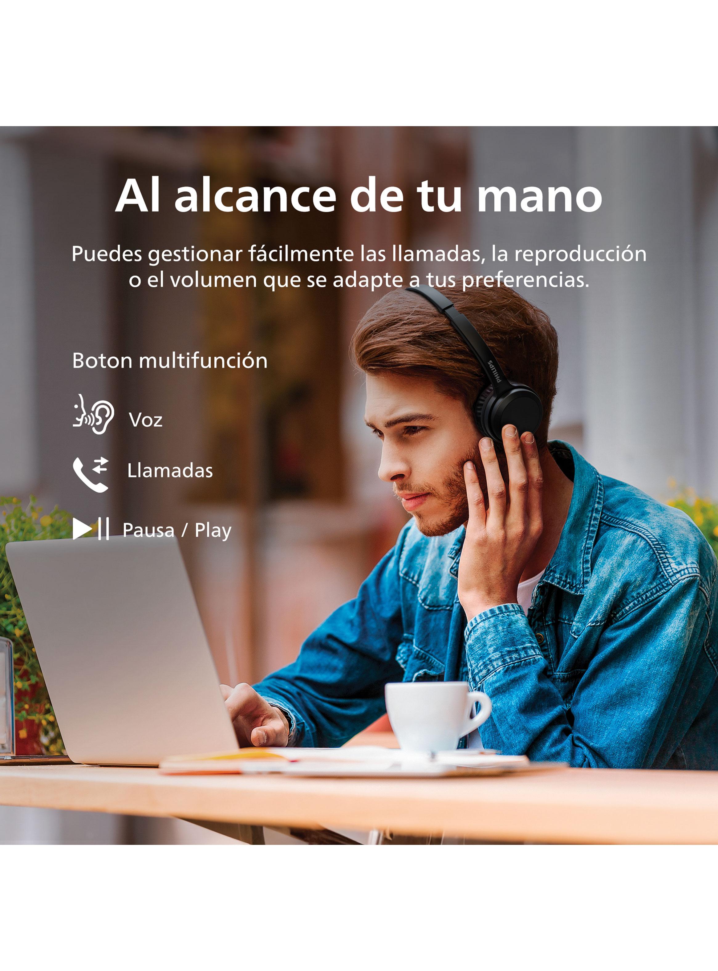 Audífonos Bluetooth Headband TAH1108 Negro-6