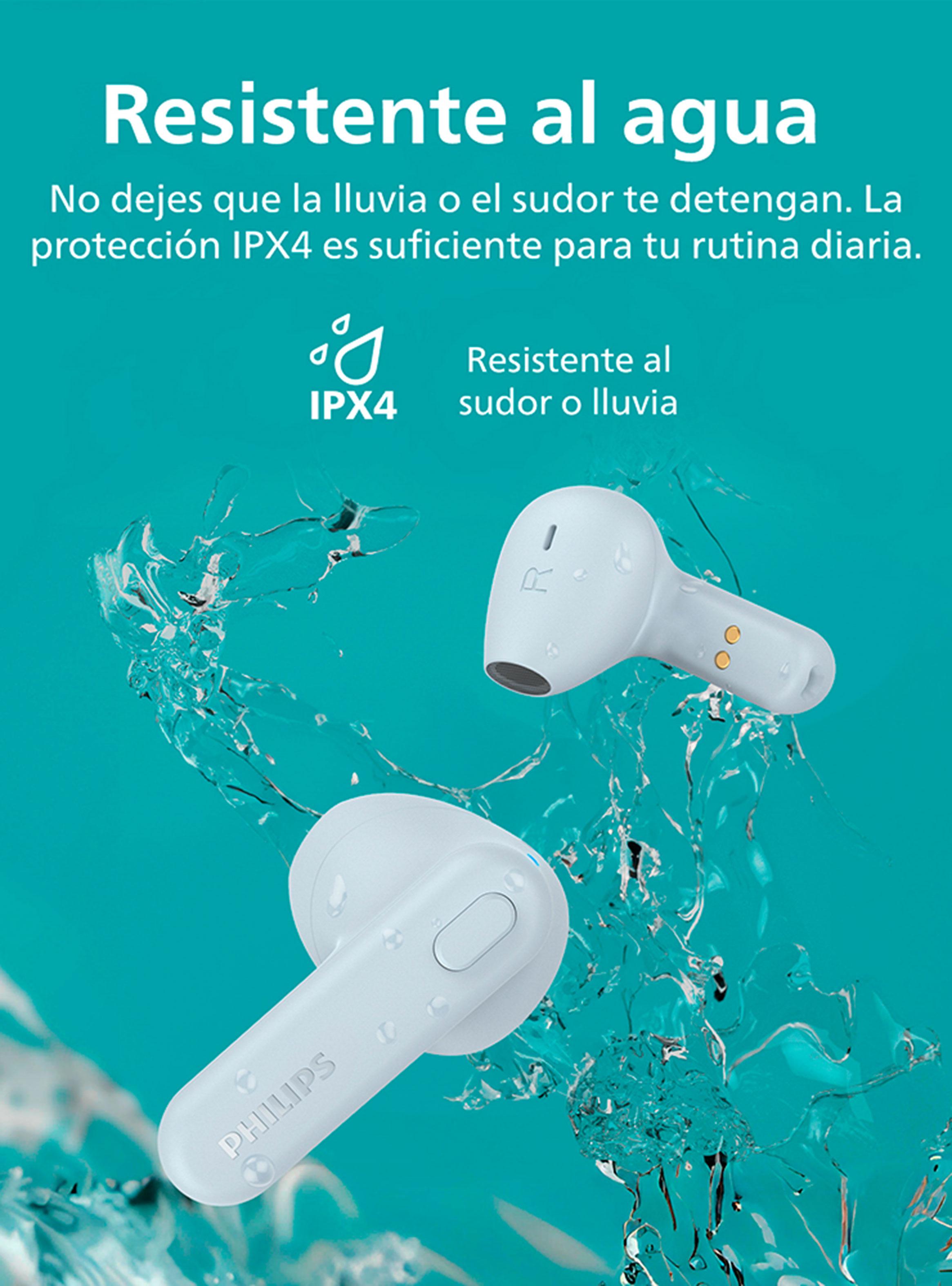 Audífonos Bluetooth TAT1138 TWS Celeste-2