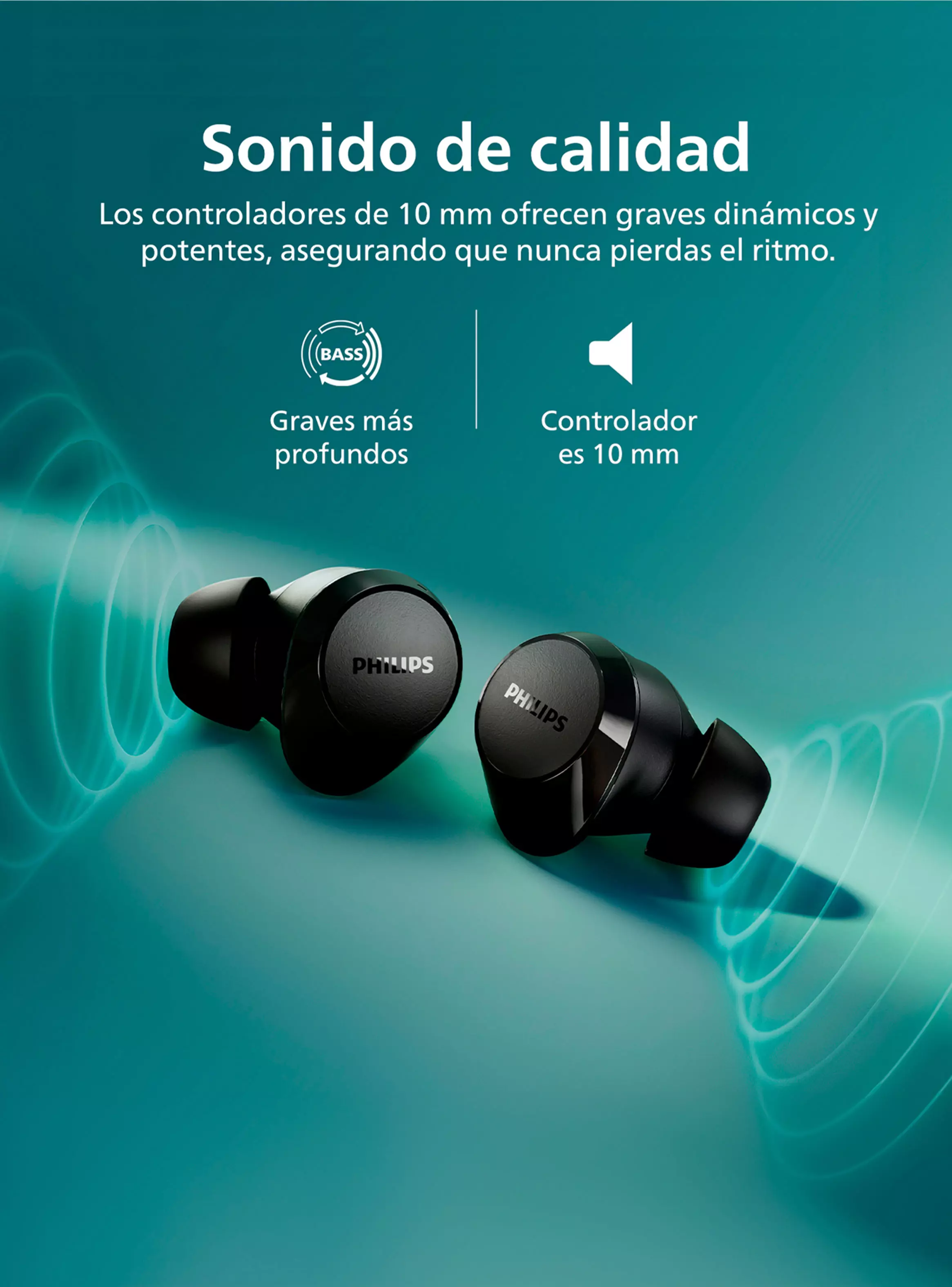 Audífonos True Wireless Bluetooth TAT1209 Negro-2