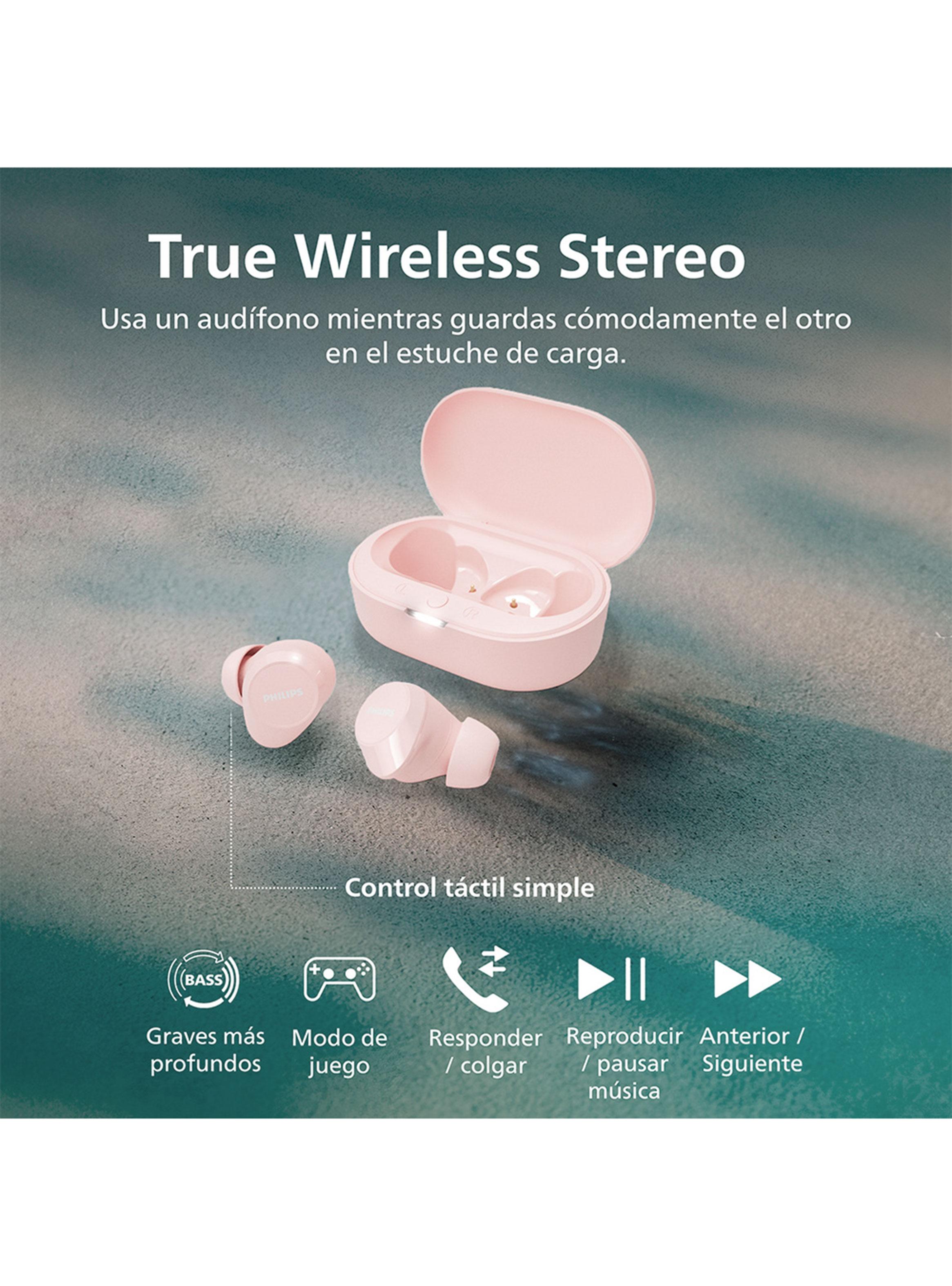 Audífonos Bluetooth True Wireless TAT1209 Rosado-3