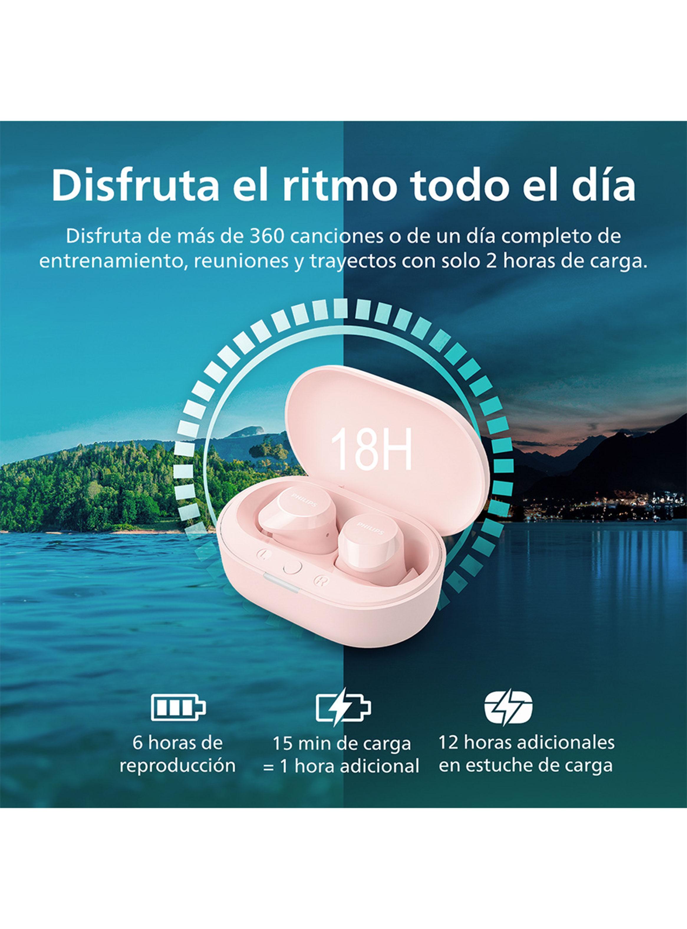Audífonos Bluetooth True Wireless TAT1209 Rosado-4