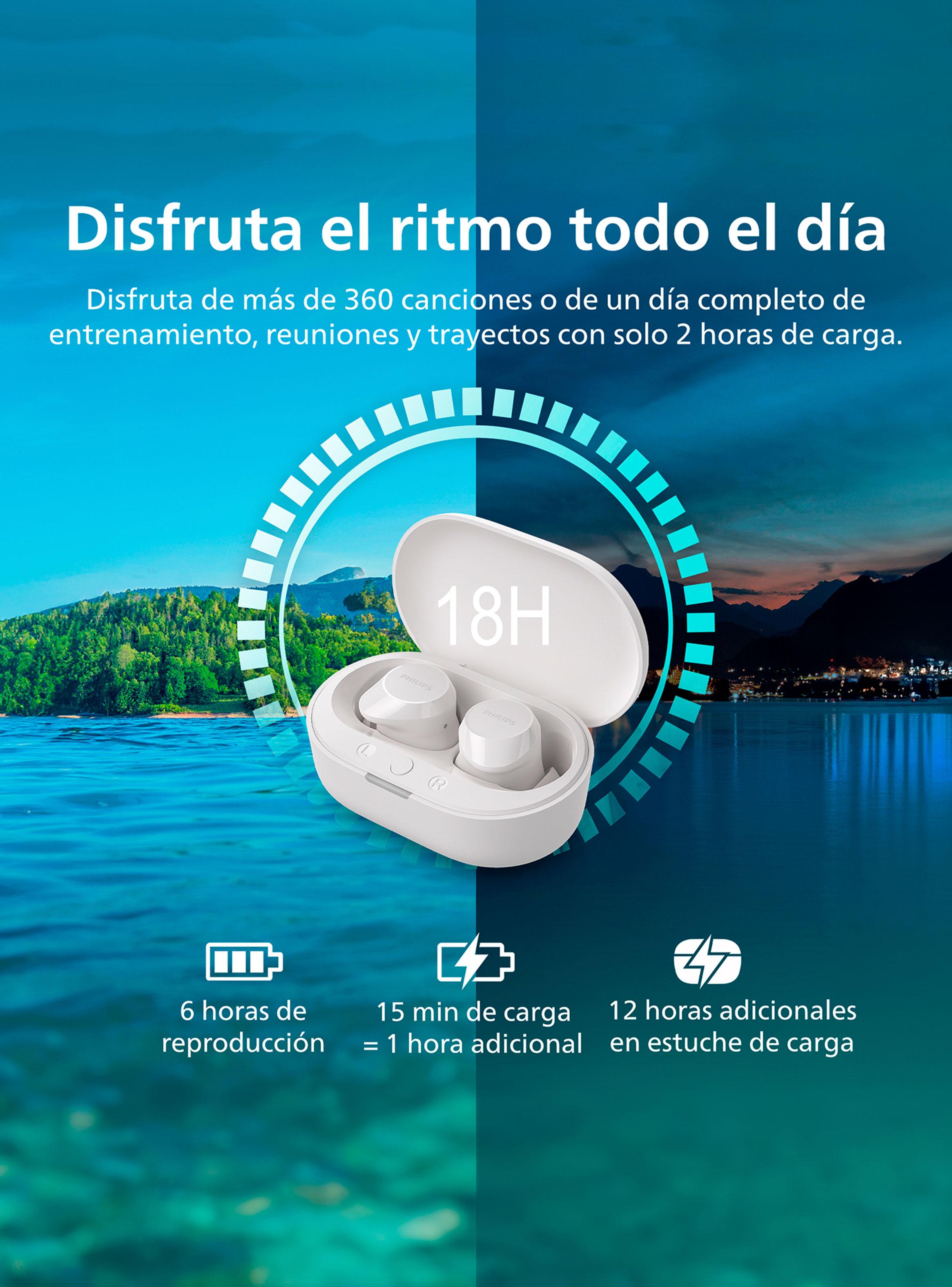 Audífonos True Wireless Bluetooth TAT1209 Blanco-3