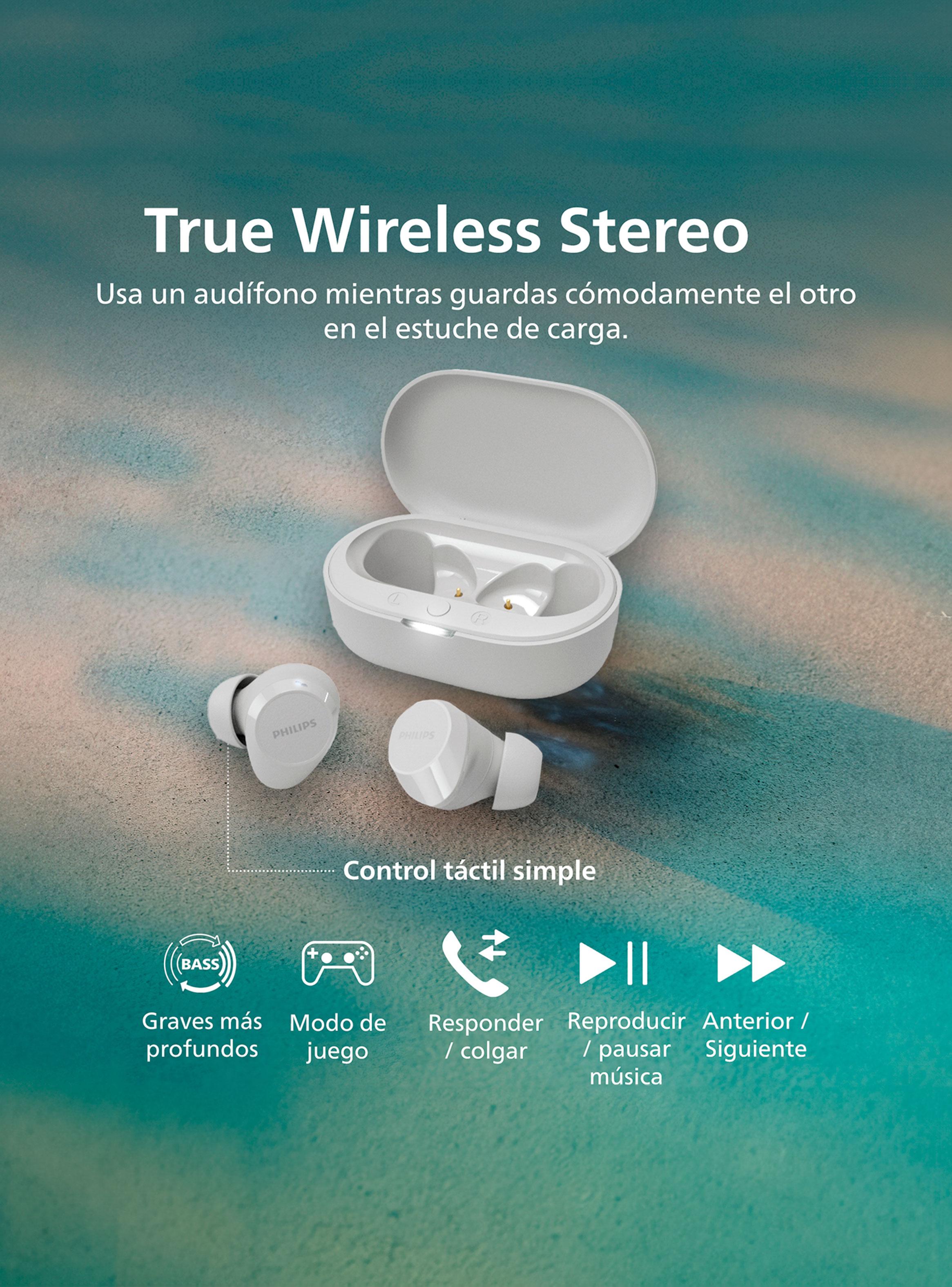 Audífonos True Wireless Bluetooth TAT1209 Blanco-4