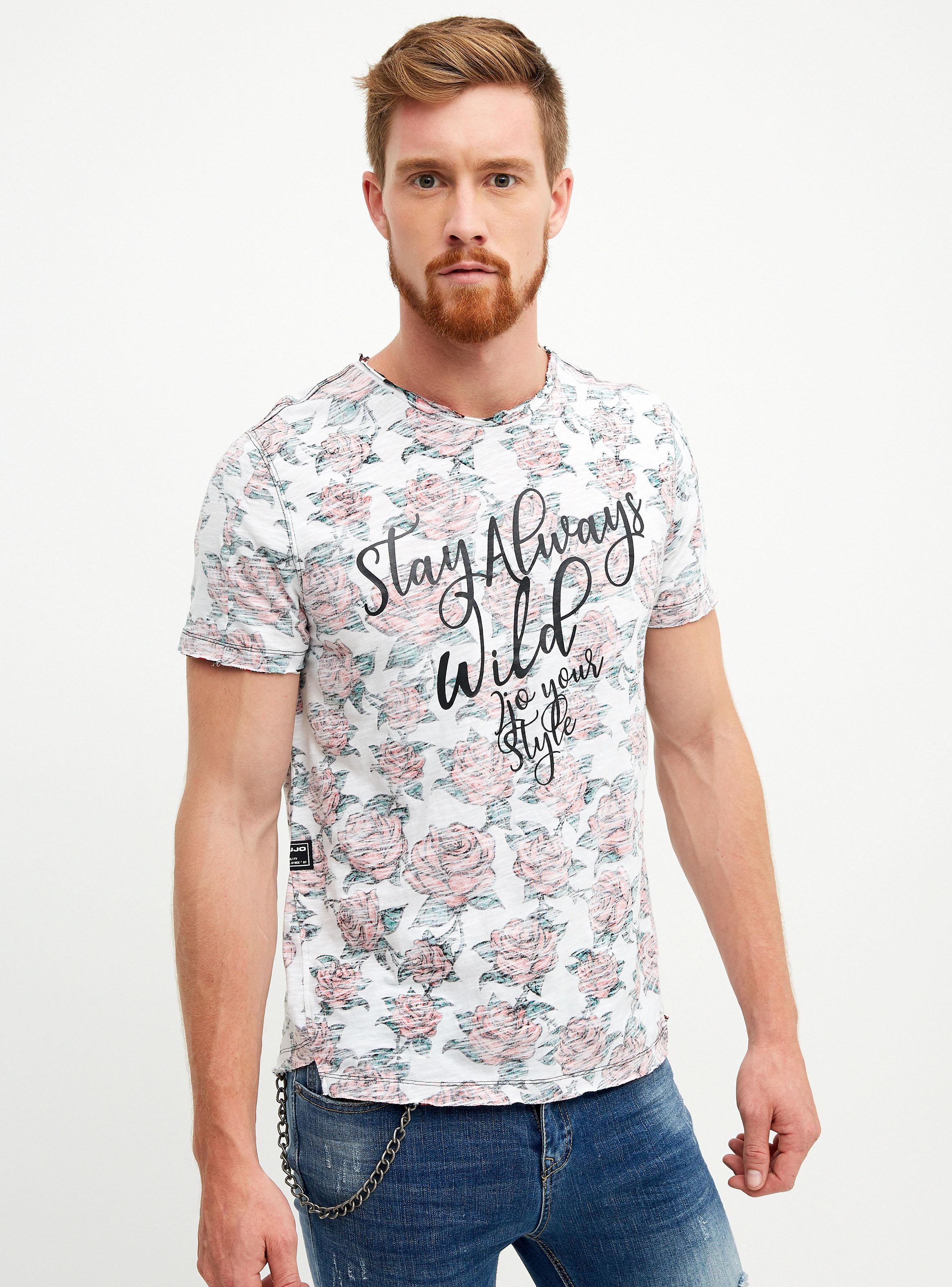 Polera Manga Corta Wild Estampado JJO-0