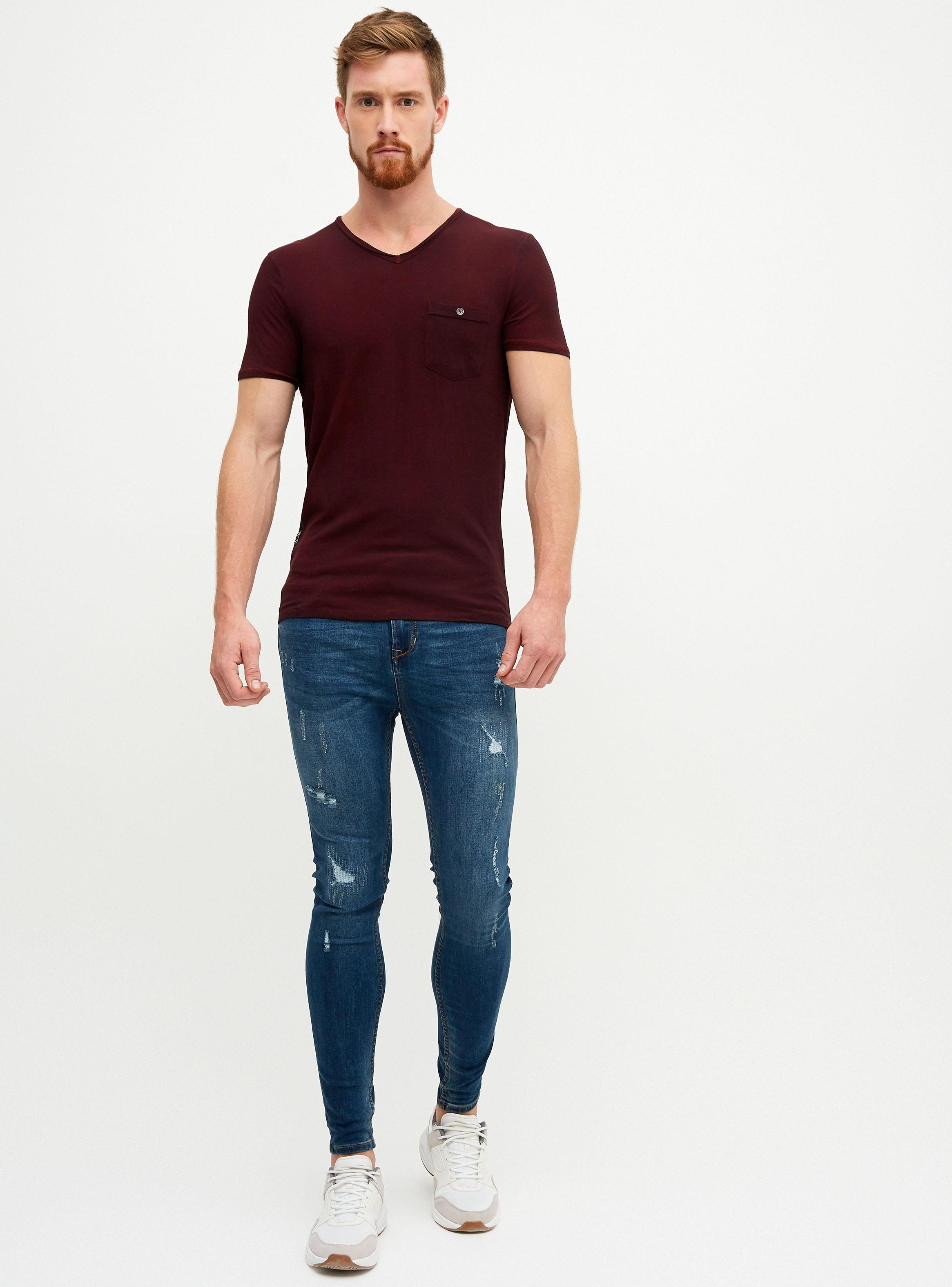 Polera Manga Corta Cuello V JJO-3