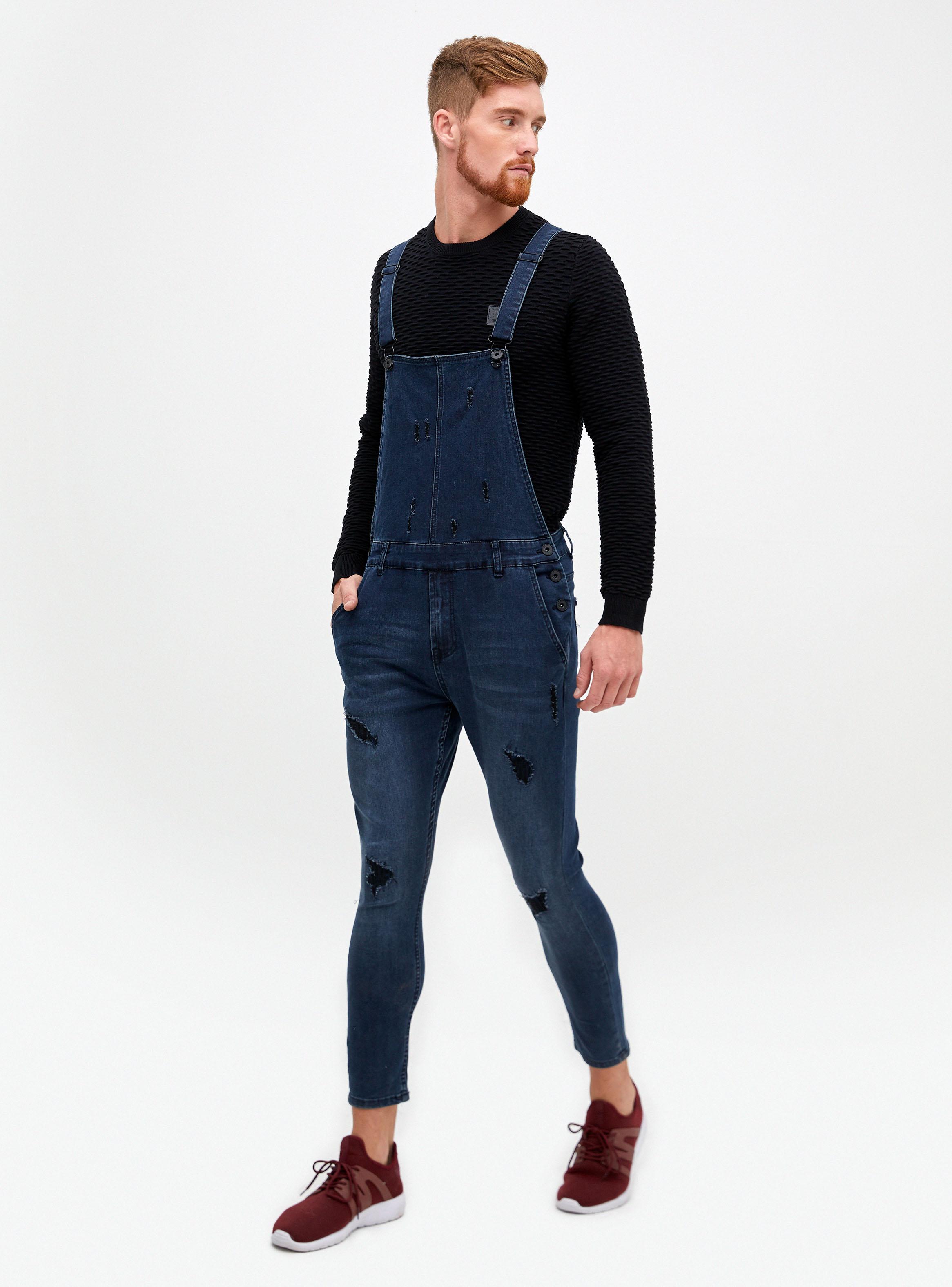 Jardinera Roturas Azul Oscuro JJO-0