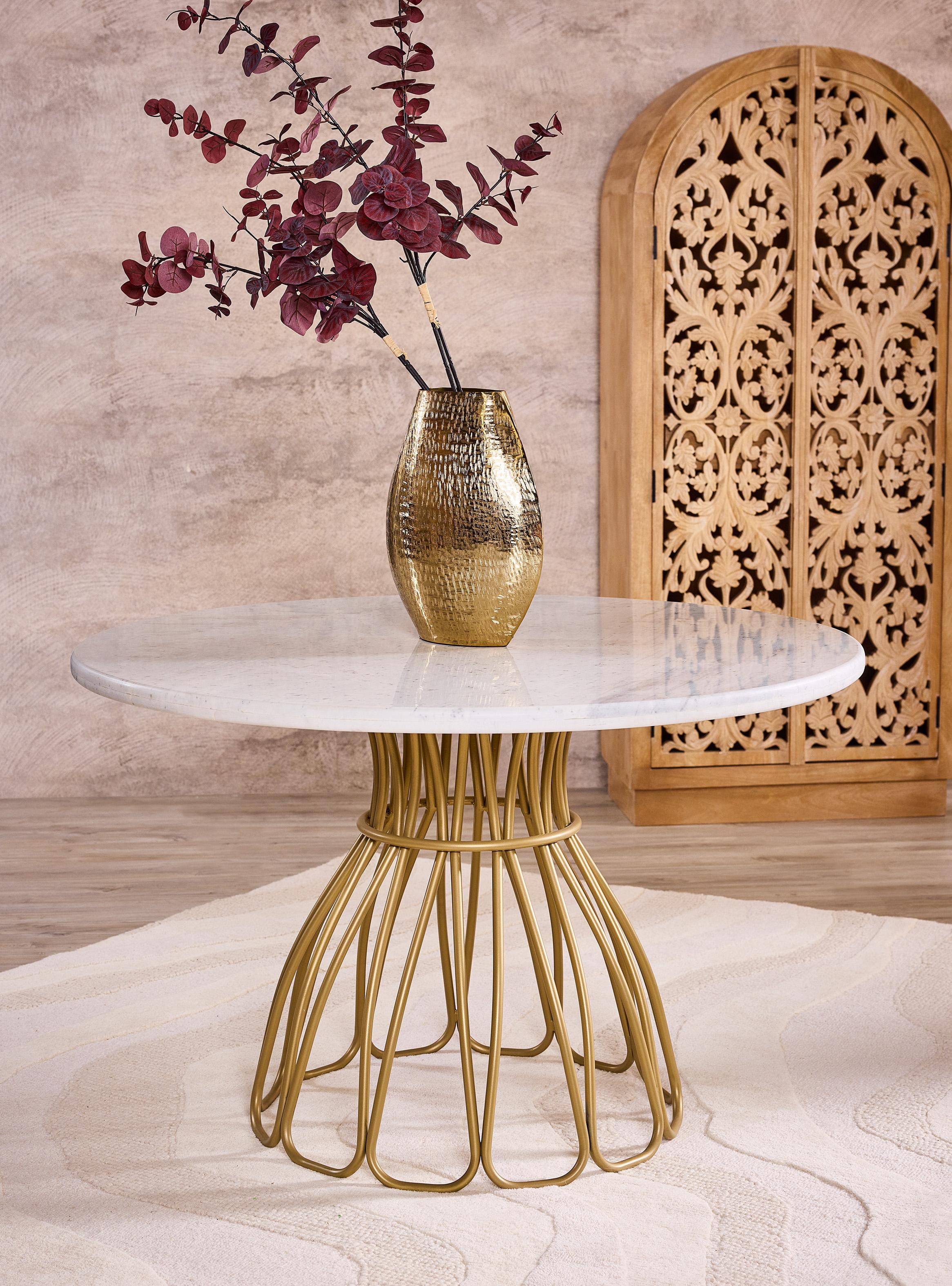 Mesa Comedor Belleza Redonda 120x78 cm-5
