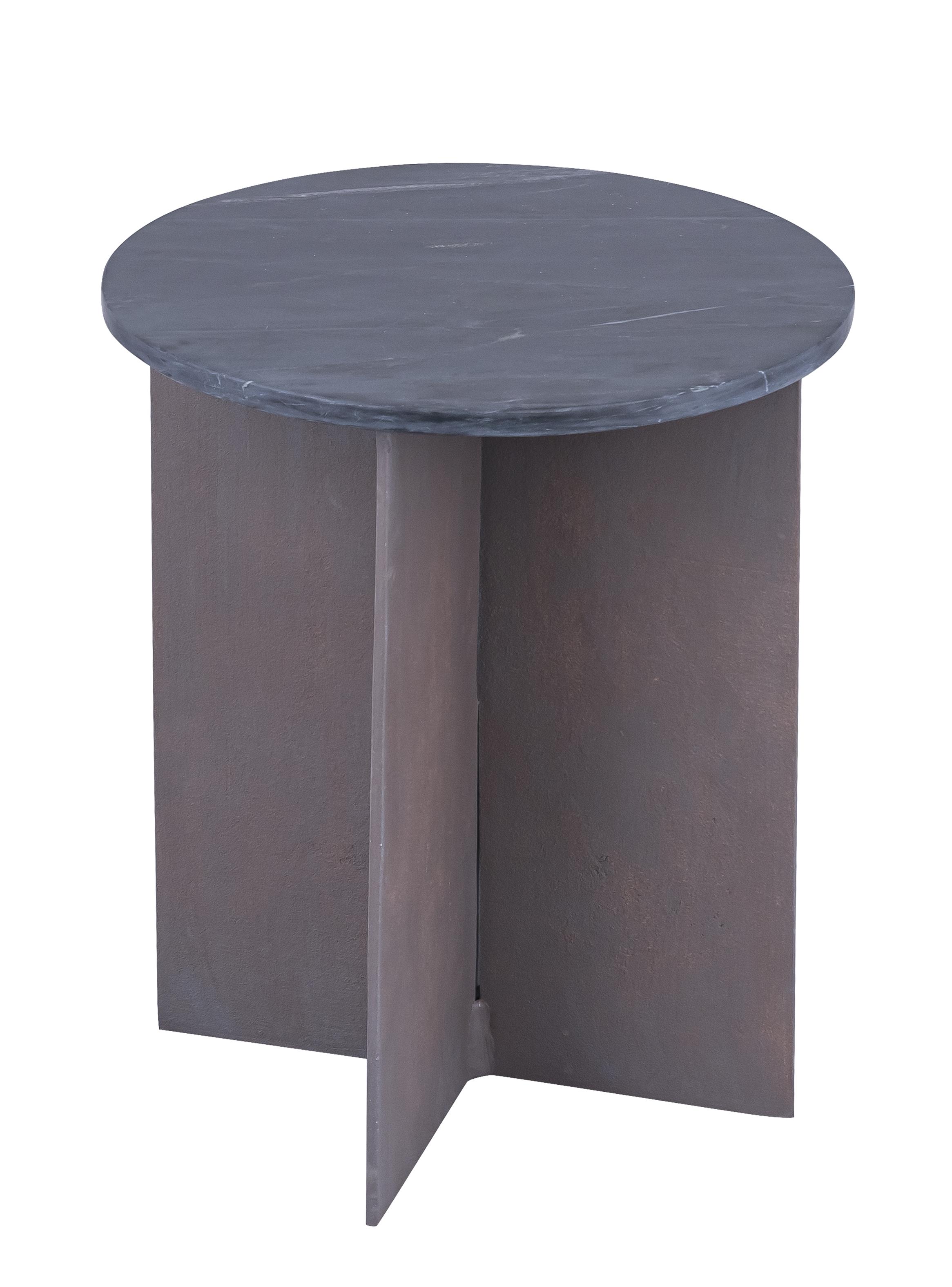 Mesa Lateral Hudson Redonda 50 cm-2