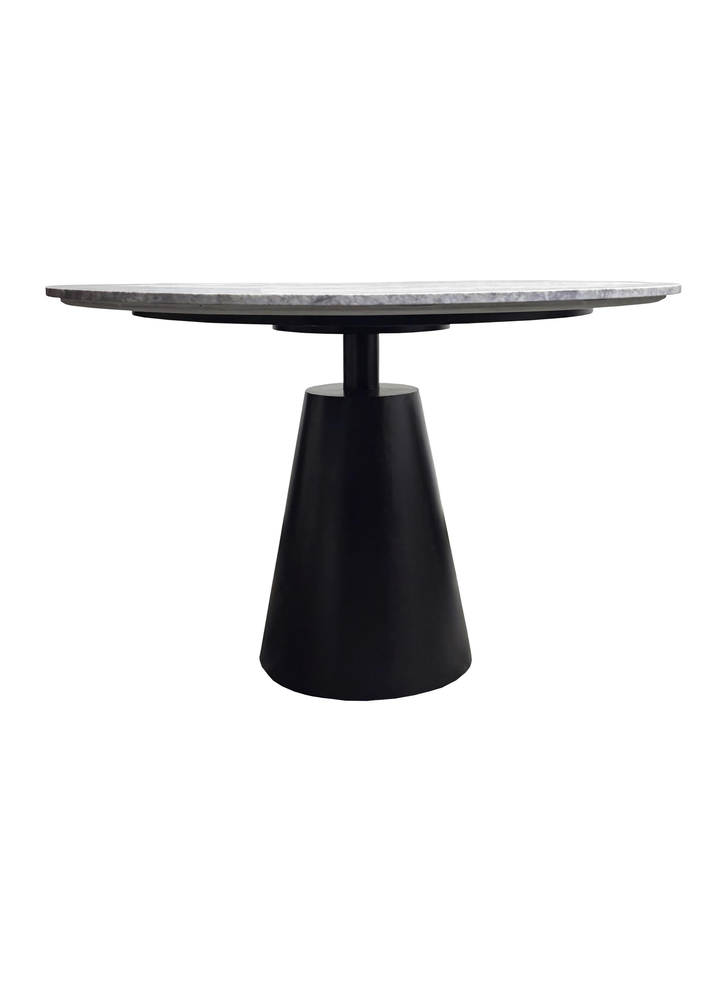 Mesa de Comedor Mármol Lexington Redonda 120 cm-3