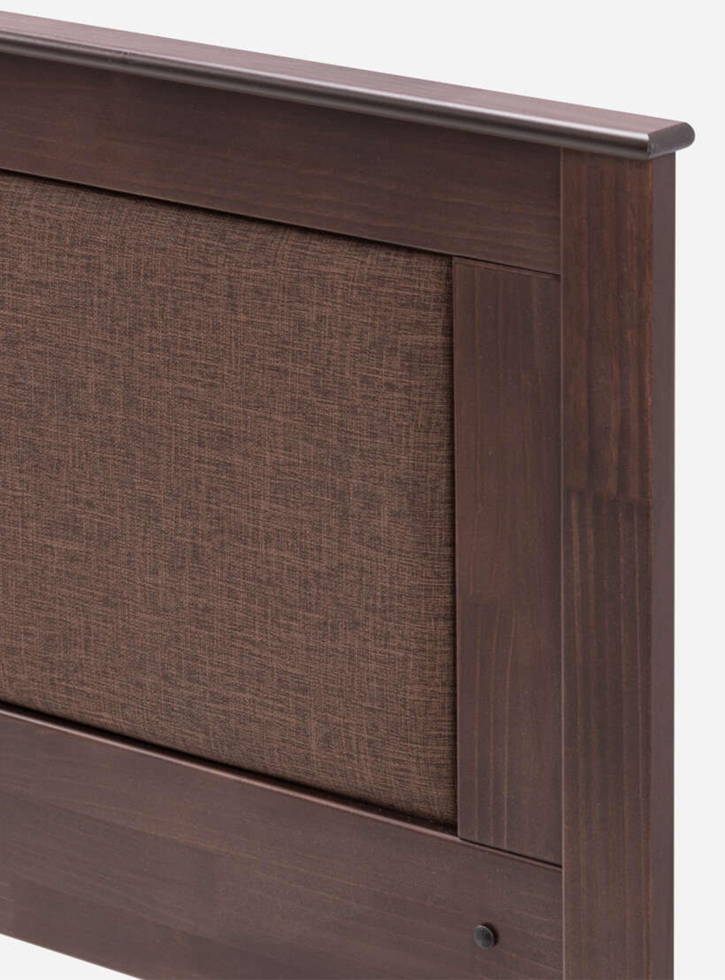 Cama Europea Art 4 1.5 Plazas + Respaldo Rachel + Velador-5