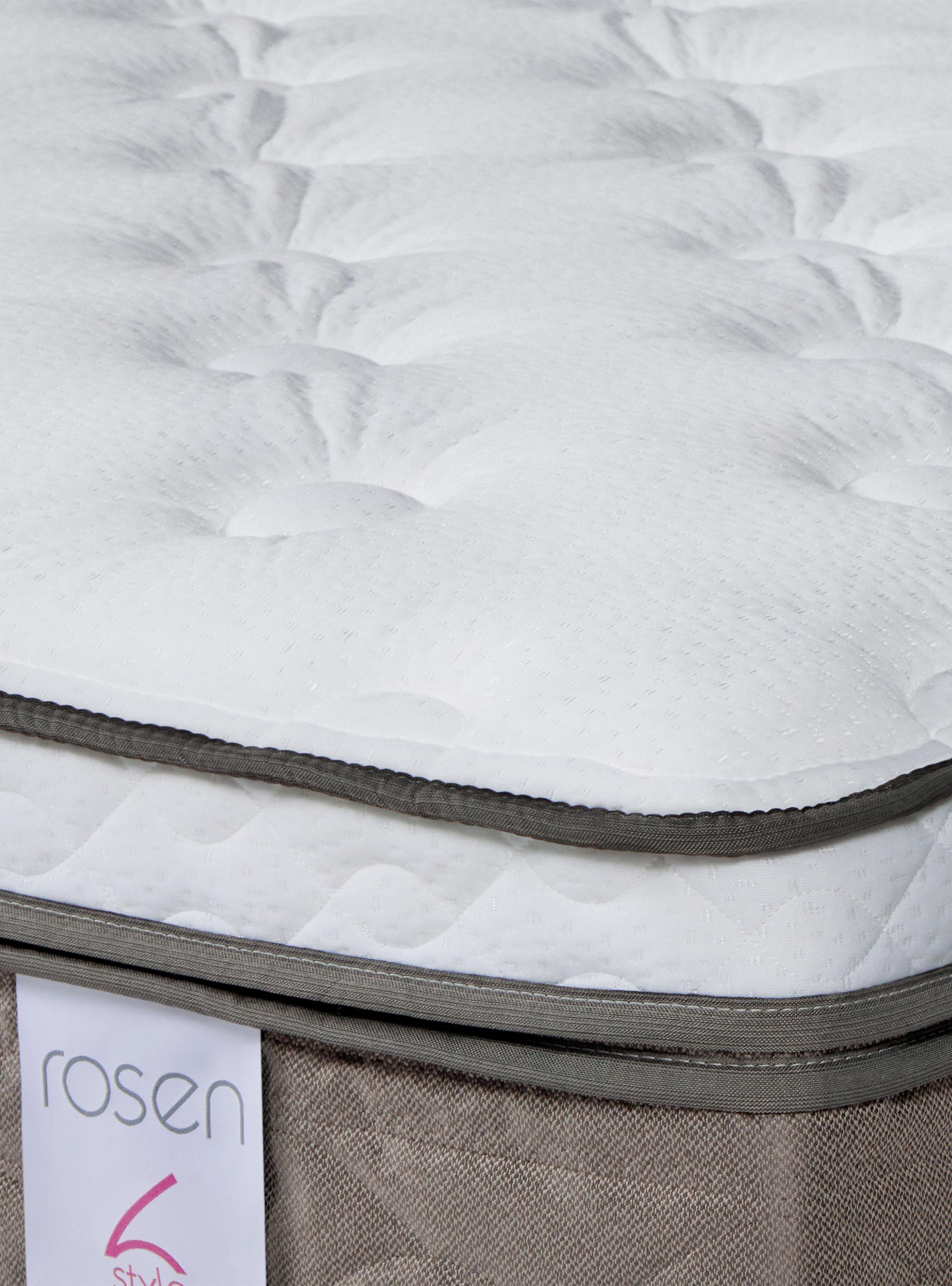 Cama Europea 2 Plazas New Style 6 + Respaldo Lucio Grafito-4