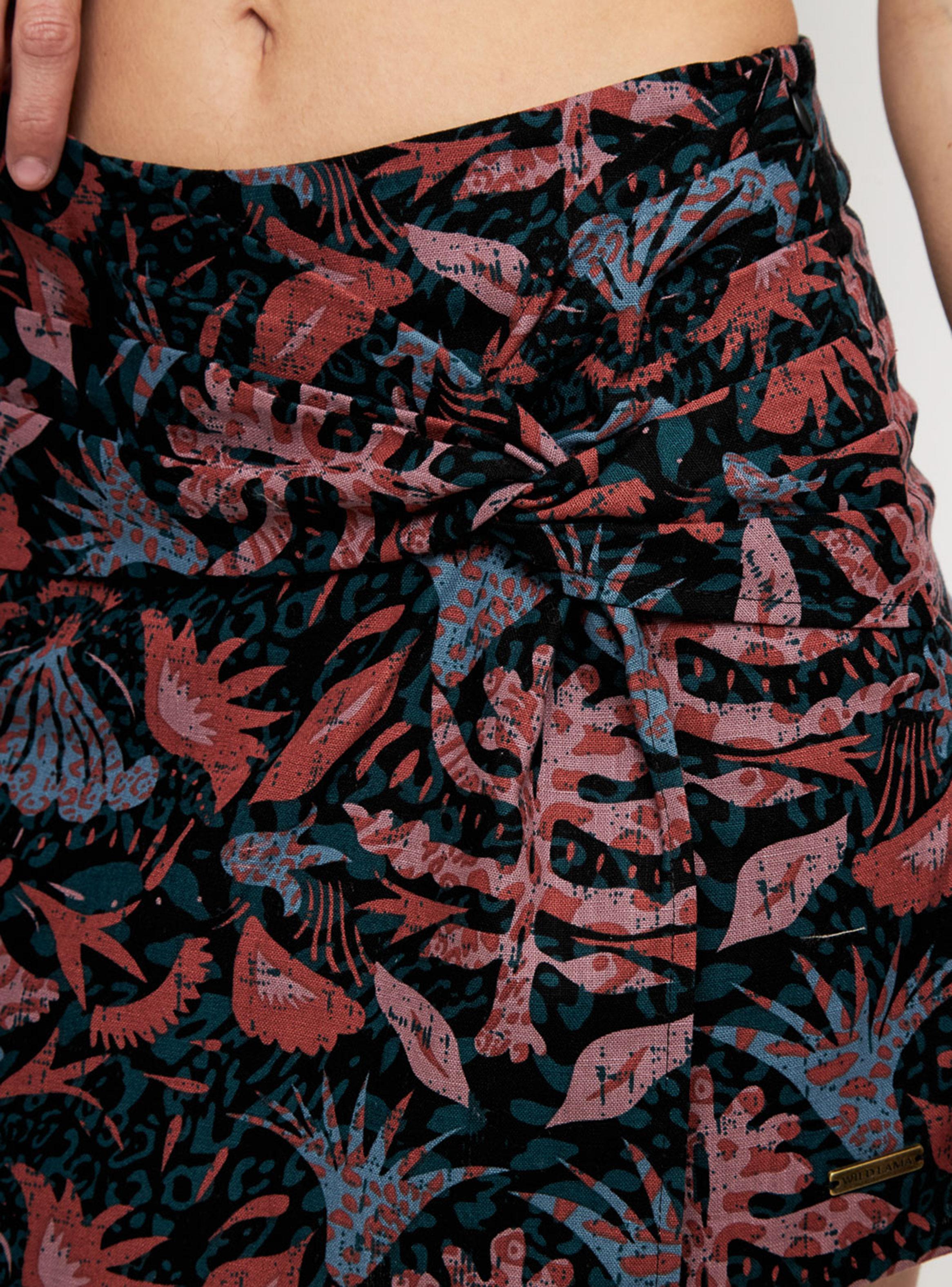 Short Rizo Orgánico Print Boho Full Color-3