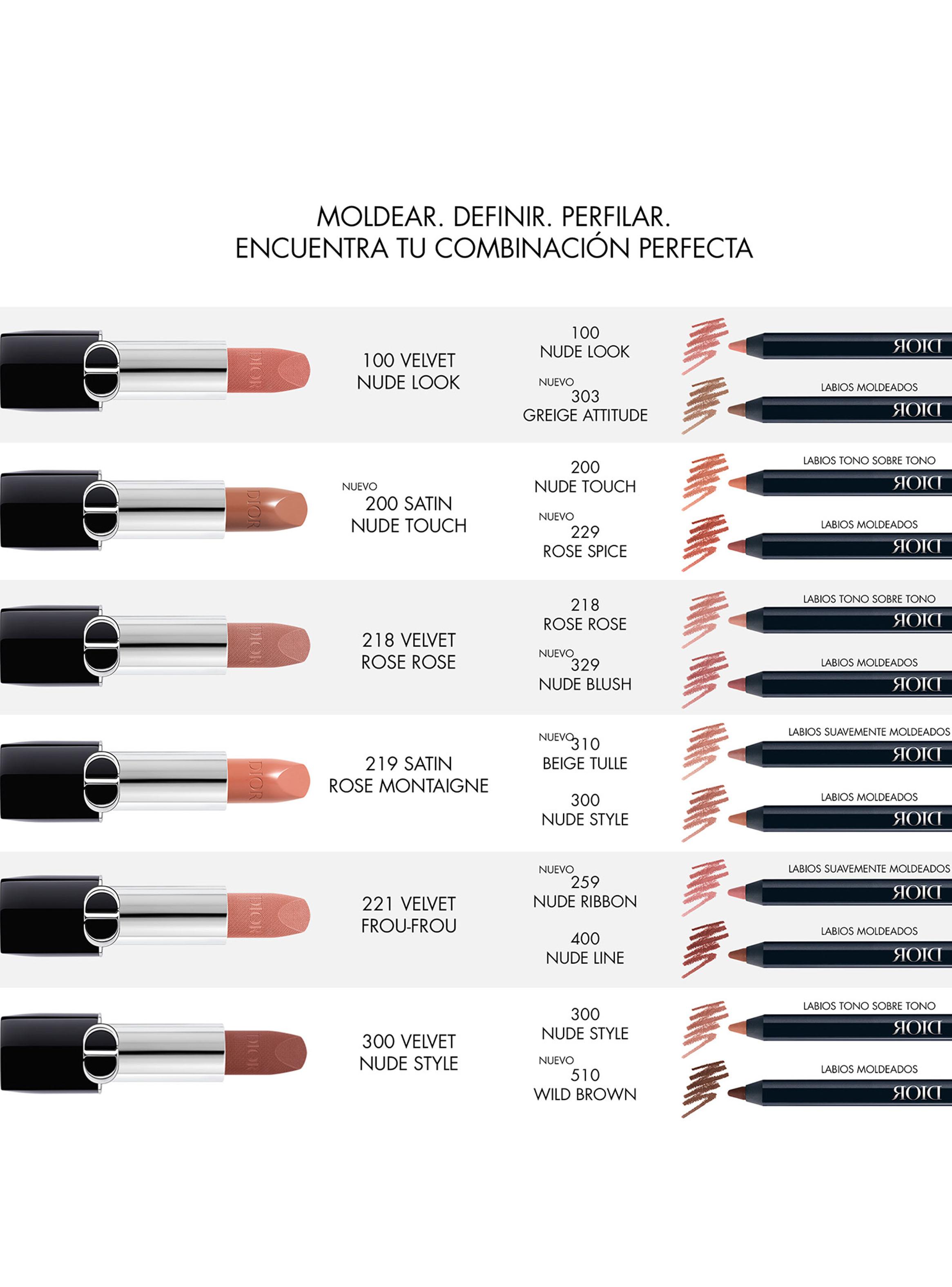 Delineador de Labios Rouge Dior 329 Nude Blush 1.2 g-3
