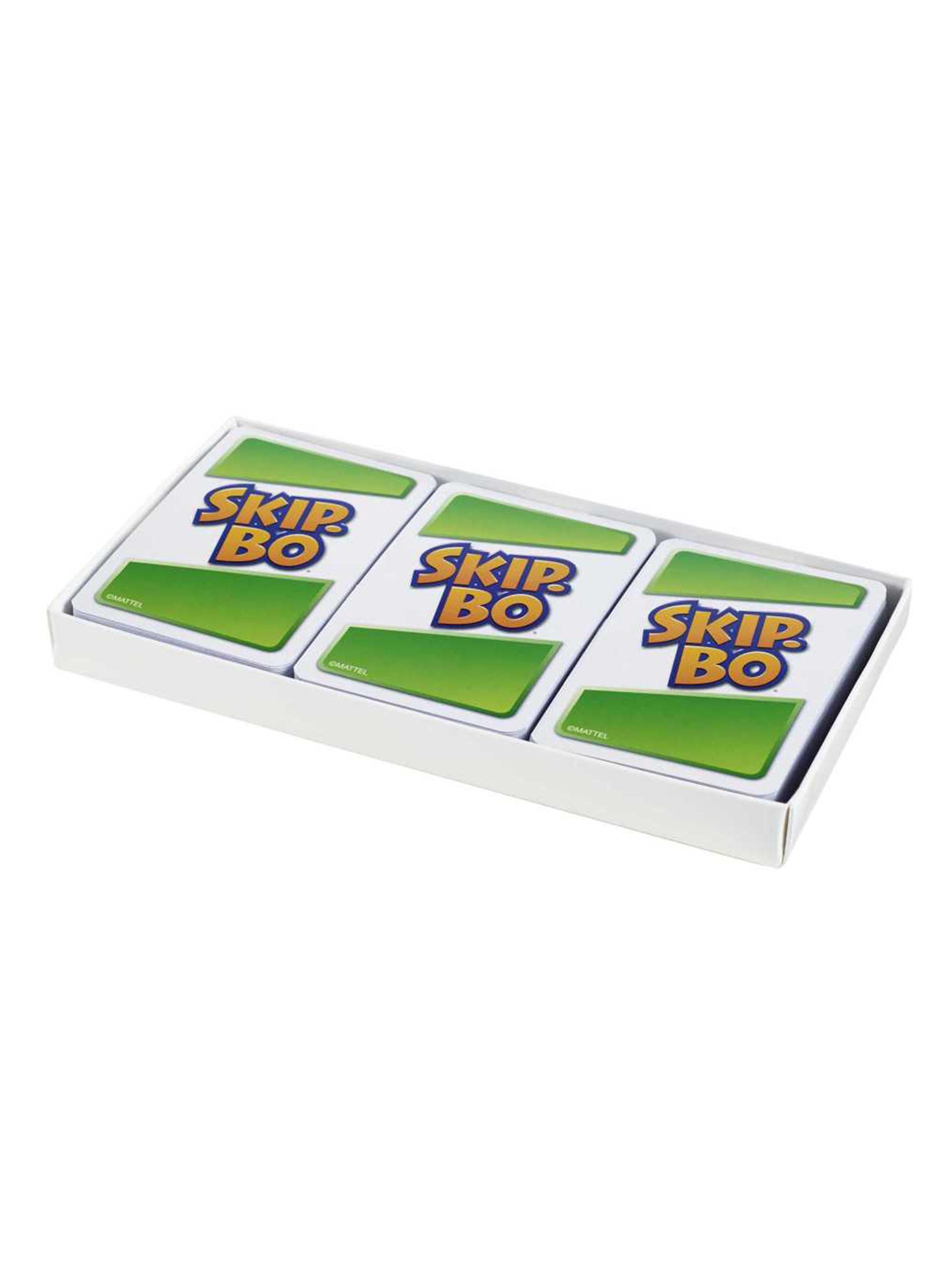 Juego de Cartas Skip-Bo Diversión Instantánea 162 Tarjetas-2