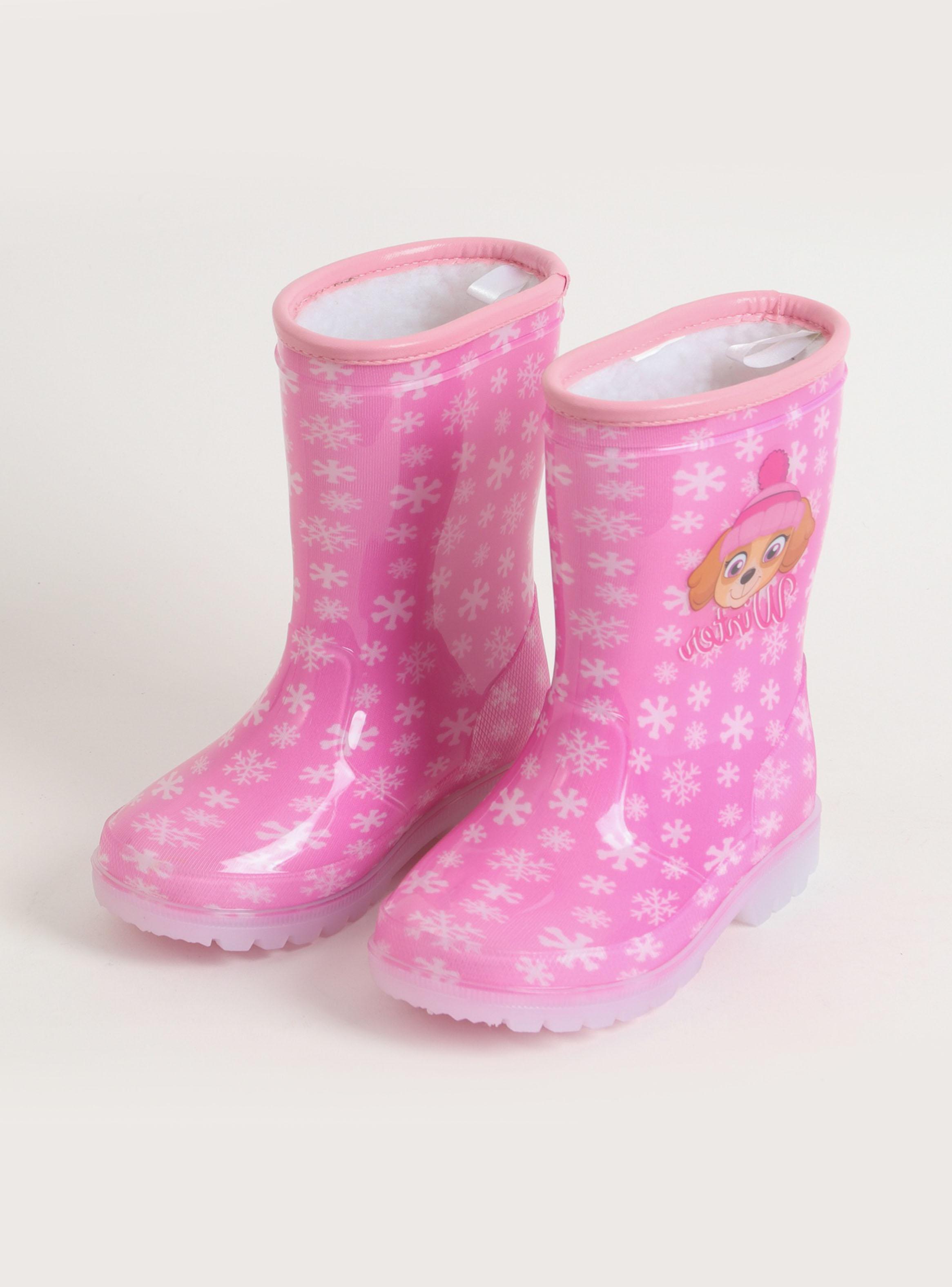 Bota de Agua Luces Toddlera Winter Paw Patrol-2