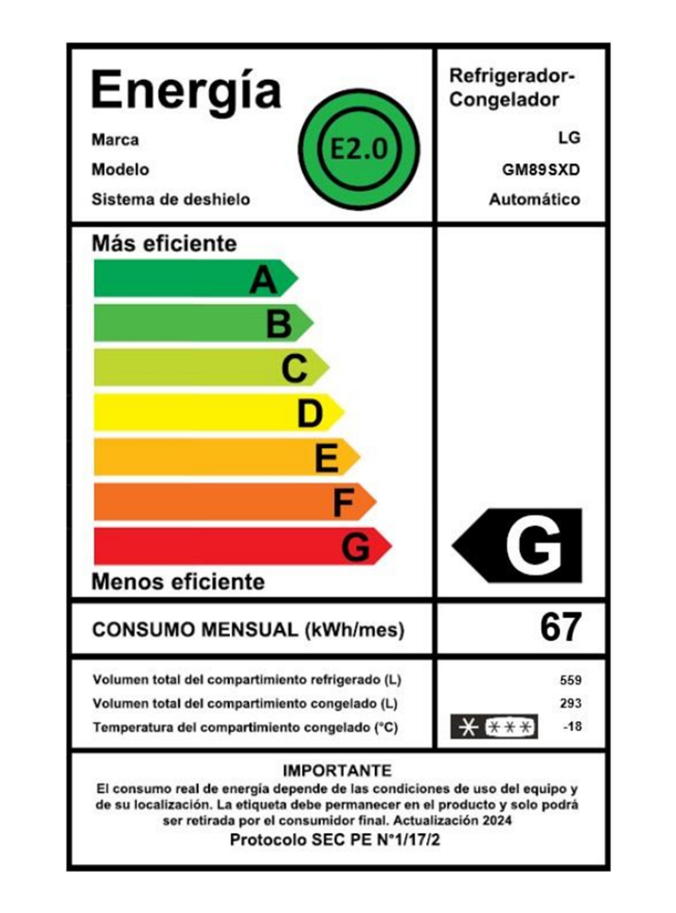 Refrigerador French Door No Frost 852 Litros Instaview Door in Door Craft Ice GM89SXD-10