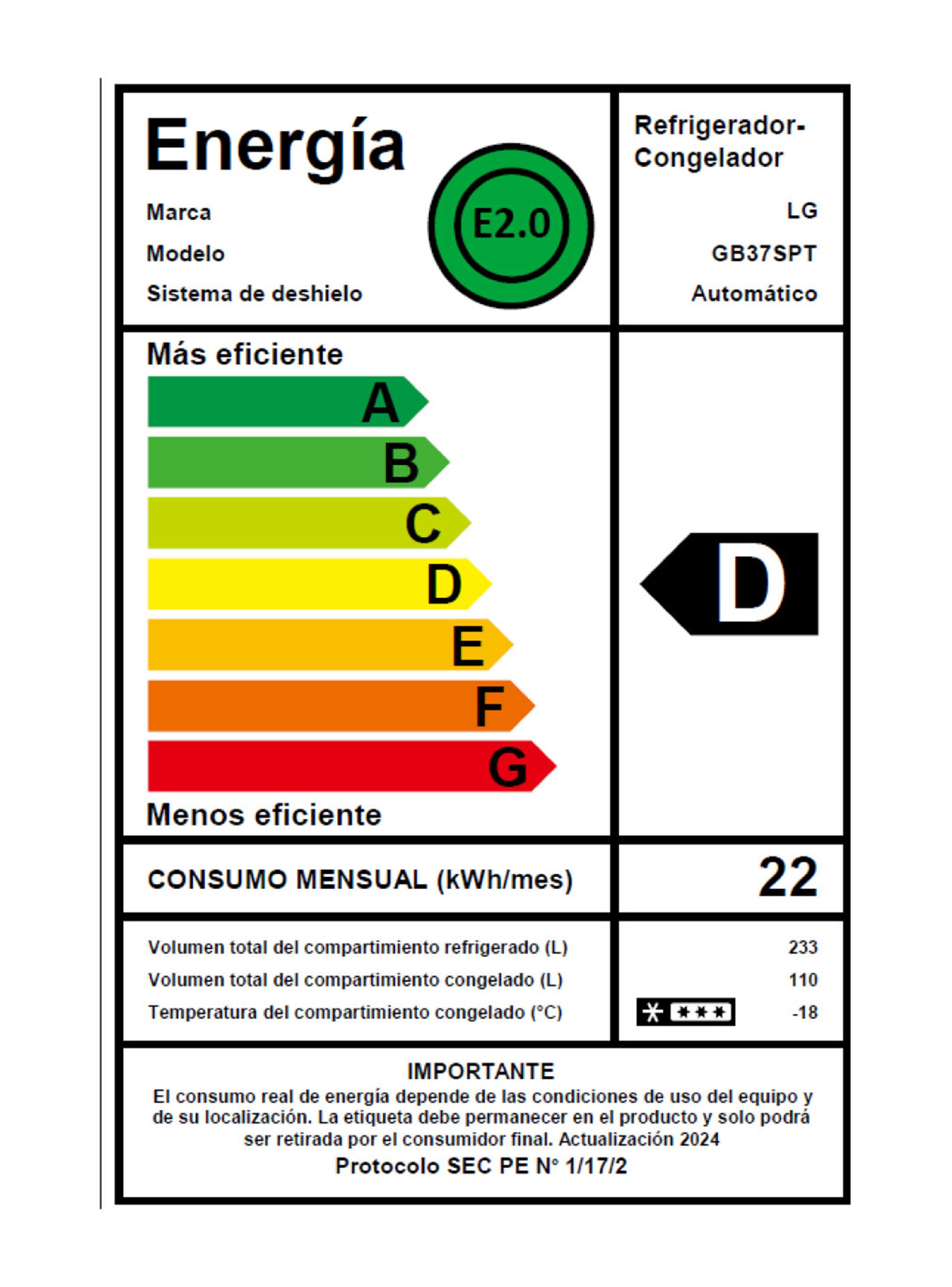 Refrigerador Bottom Freezer No Frost 343 Litros GB37SPT-10