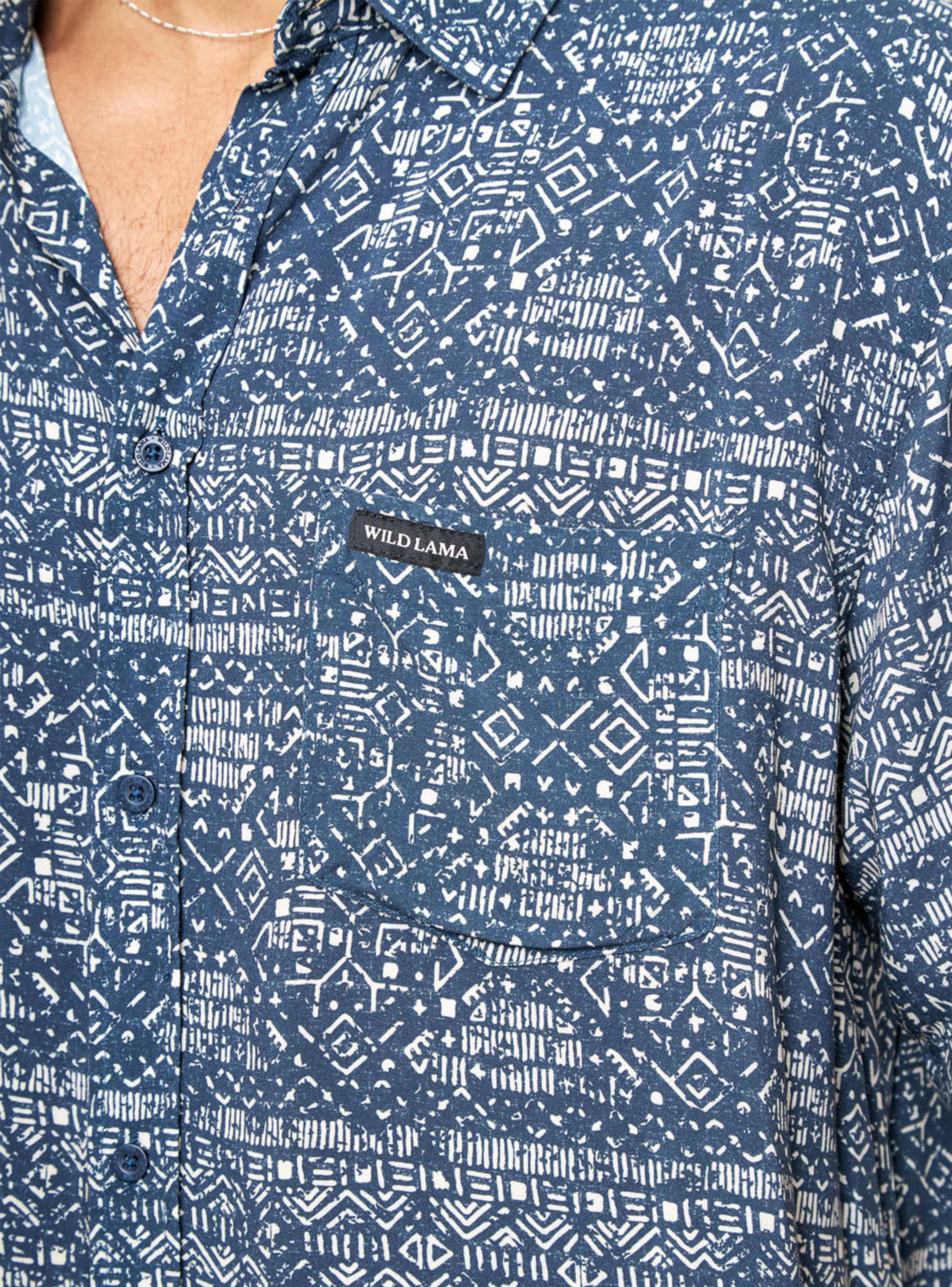 Camisa Mero Fibra Origen Natural Tribal-3