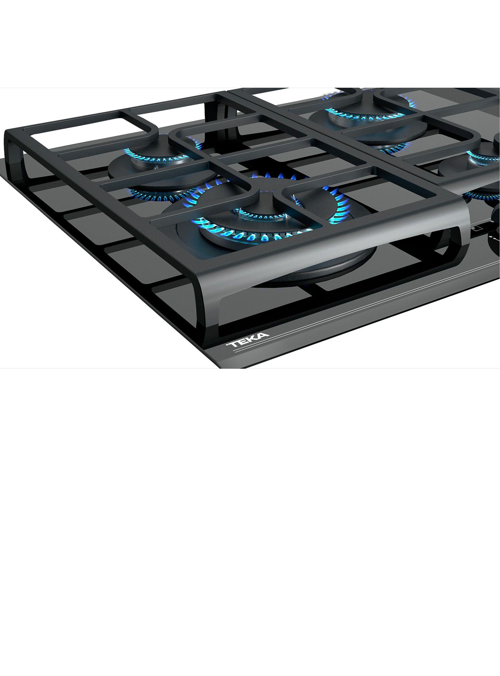 Encimera a Gas Teka Cristalgas 4 Quemadores GZC 64320 XBB-4