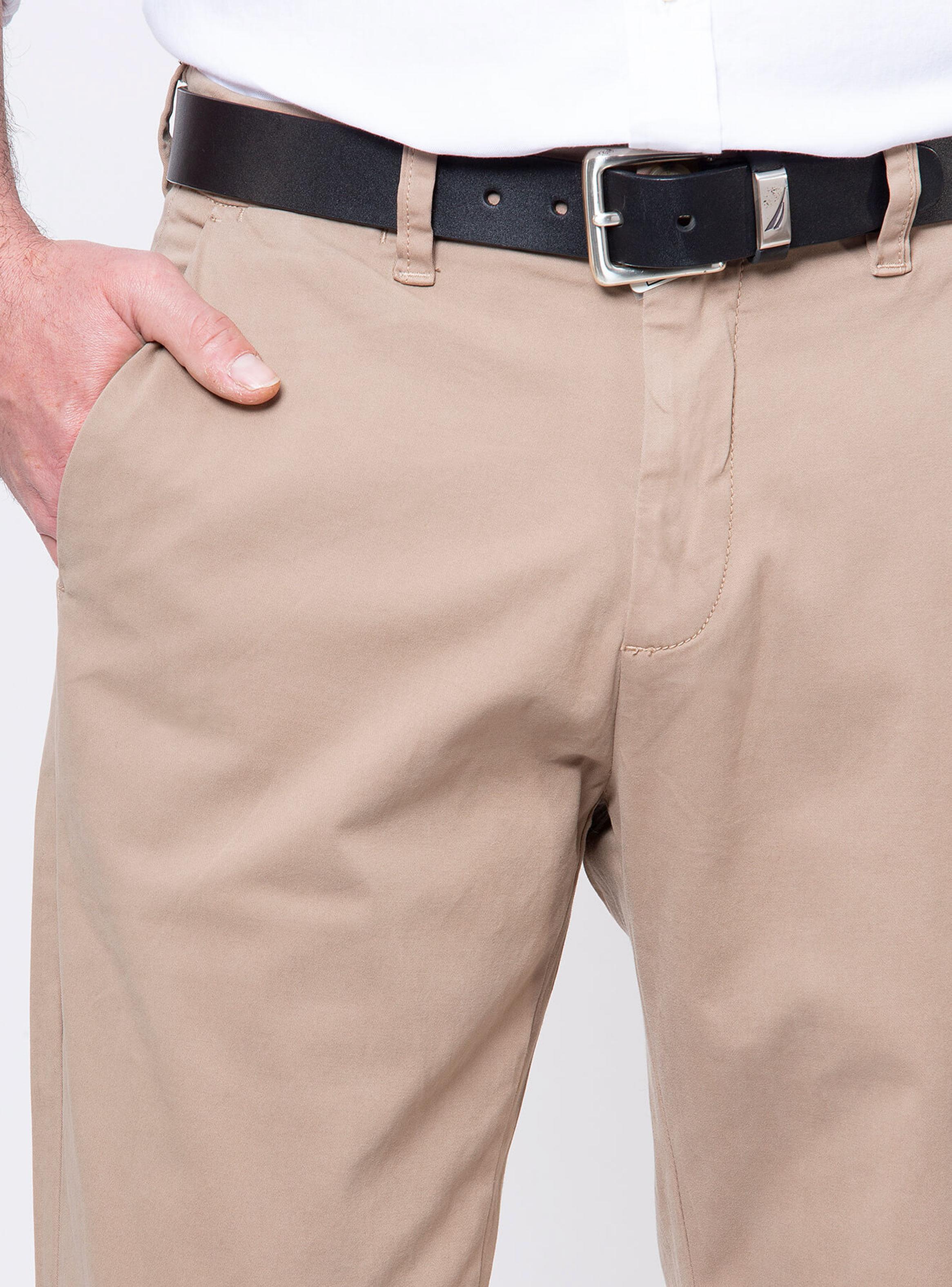 Pantalón Flat Tiro Medio Front-2