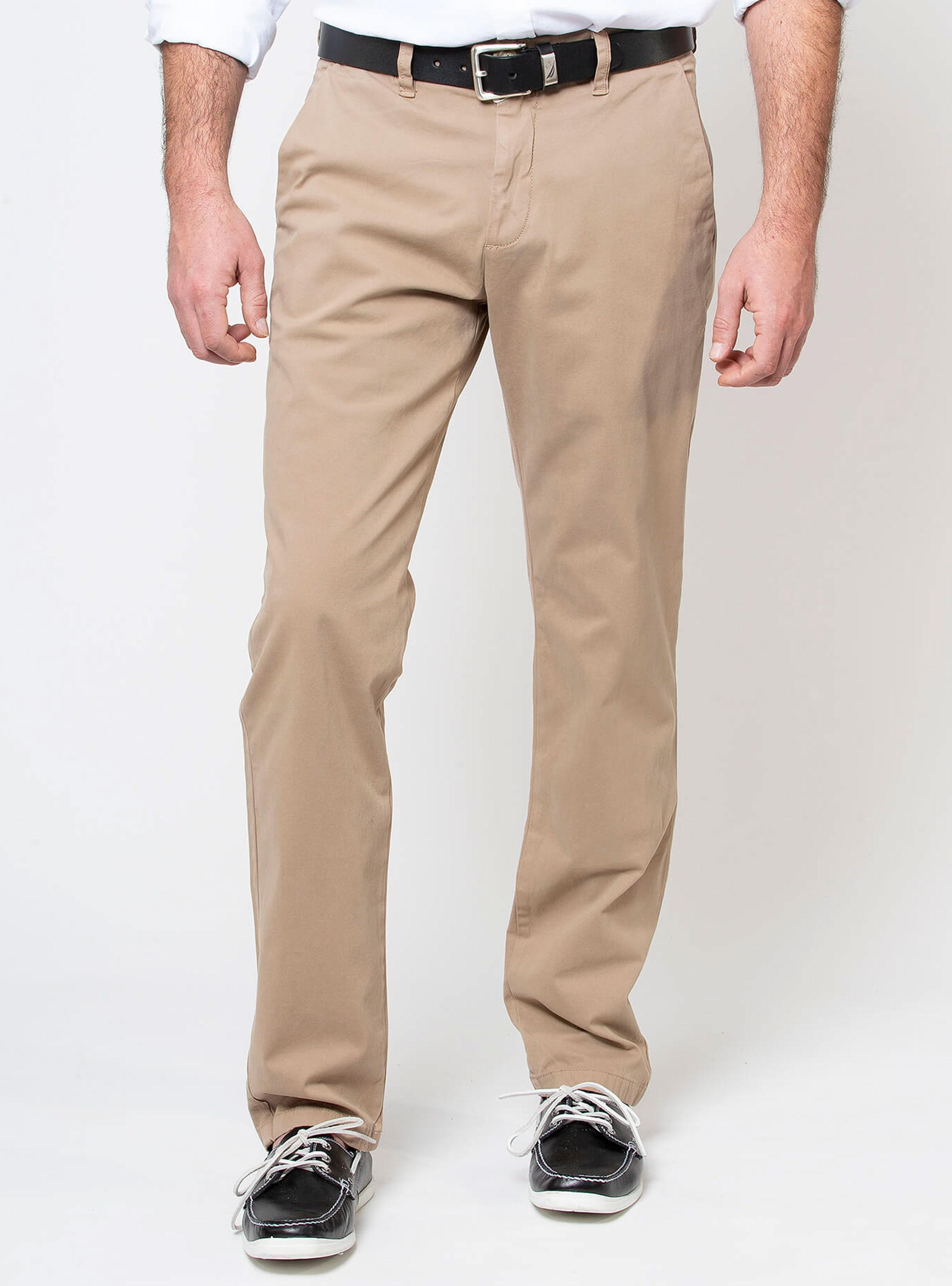 Pantalón Flat Tiro Medio Front-0