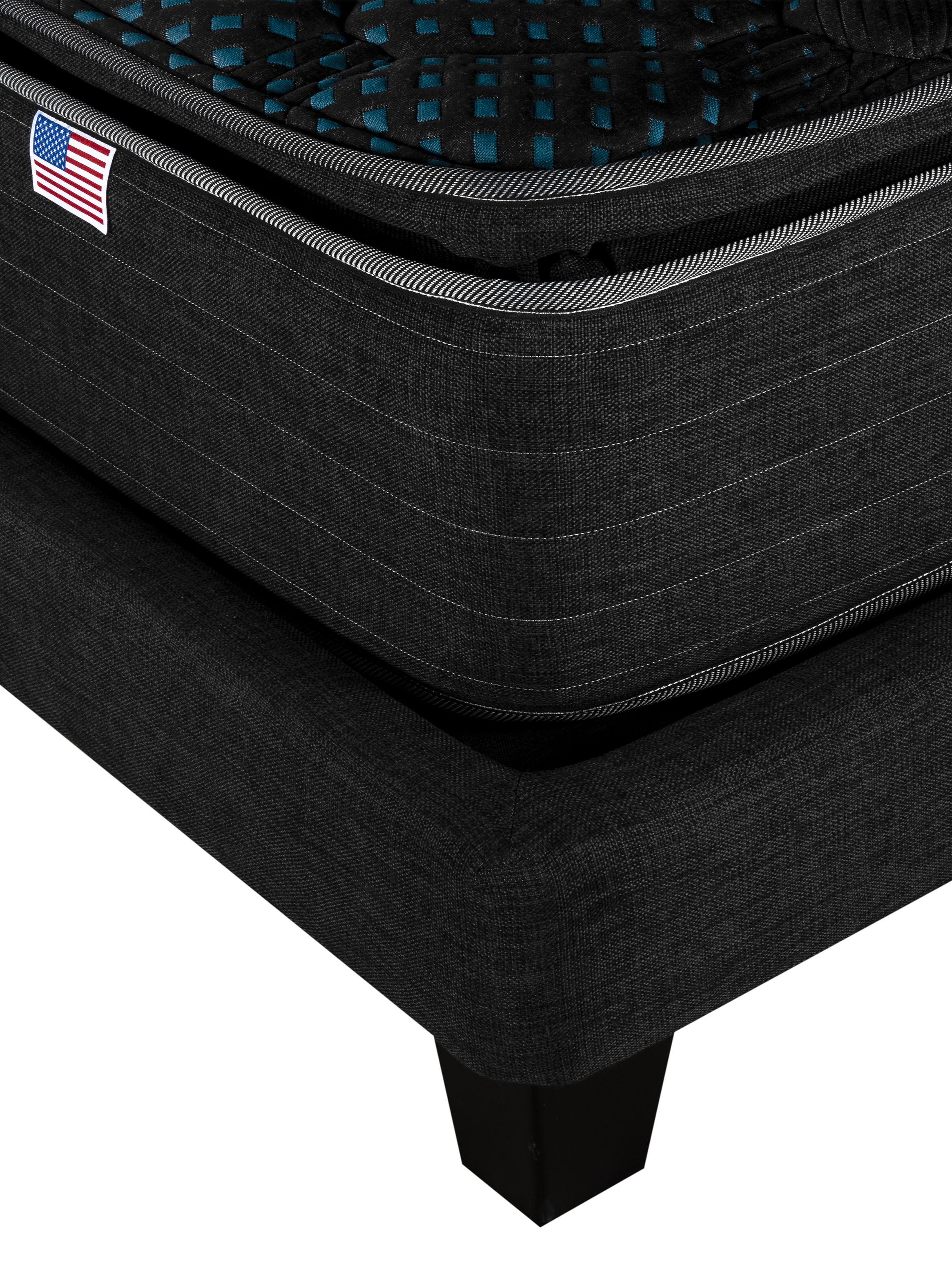 Cama Europea LowNest Dolphin Base Dividida 2 Plazas + Respaldo Tignes Margo-4
