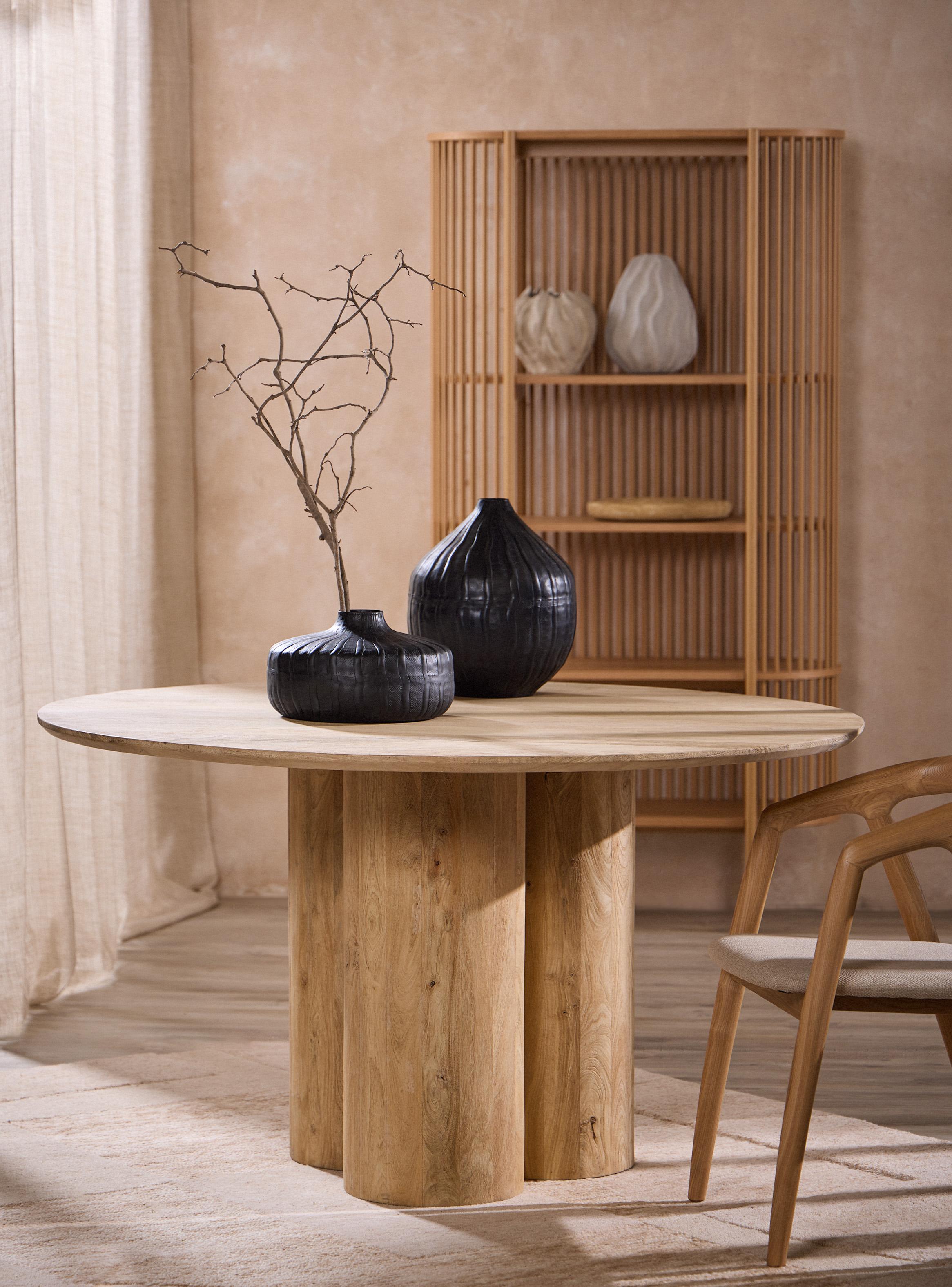 Mesa Comedor Organic Redonda 140 cm-7
