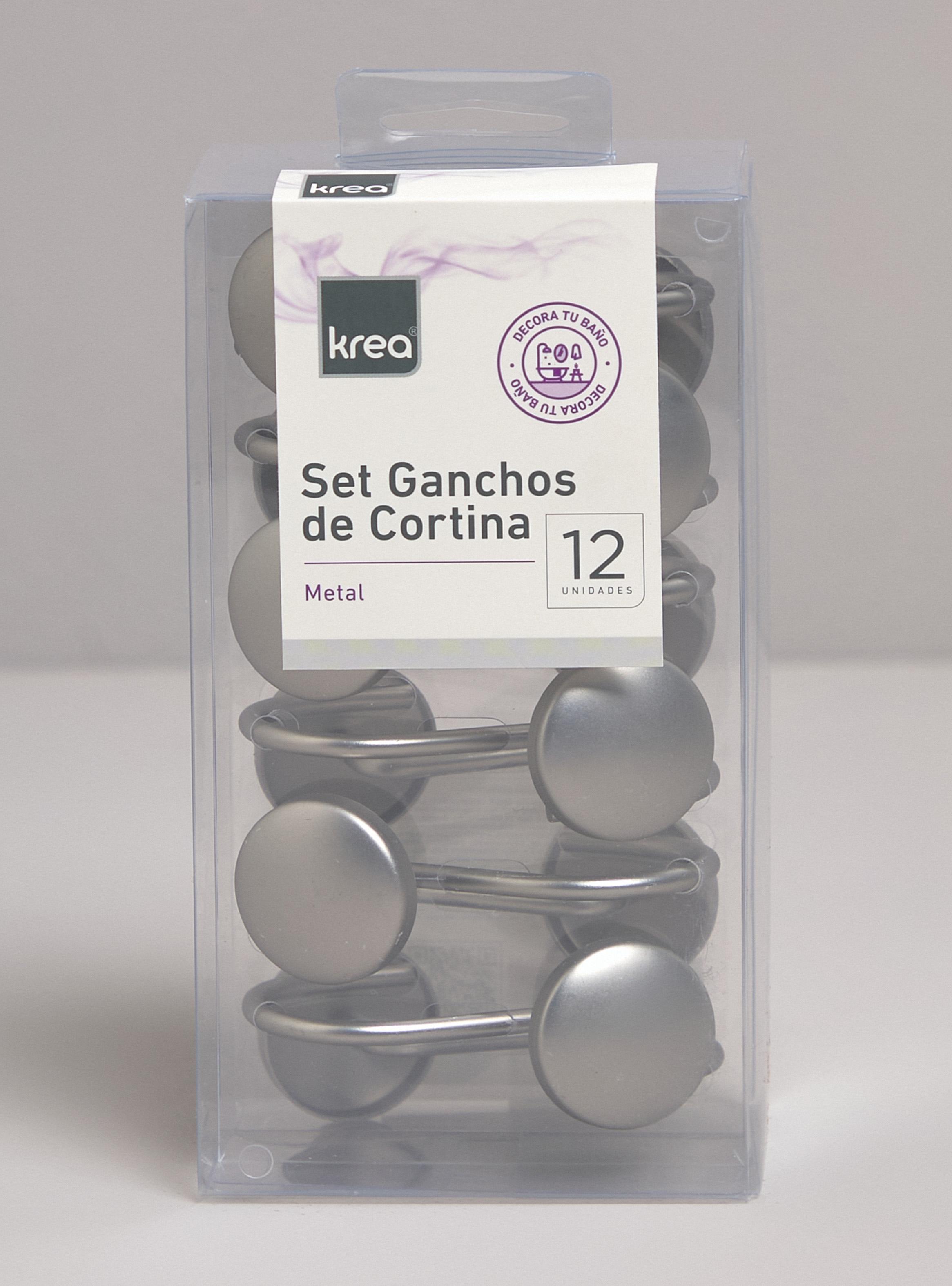 Set 12 Ganchos Metal Redondo 3x4 cm-2